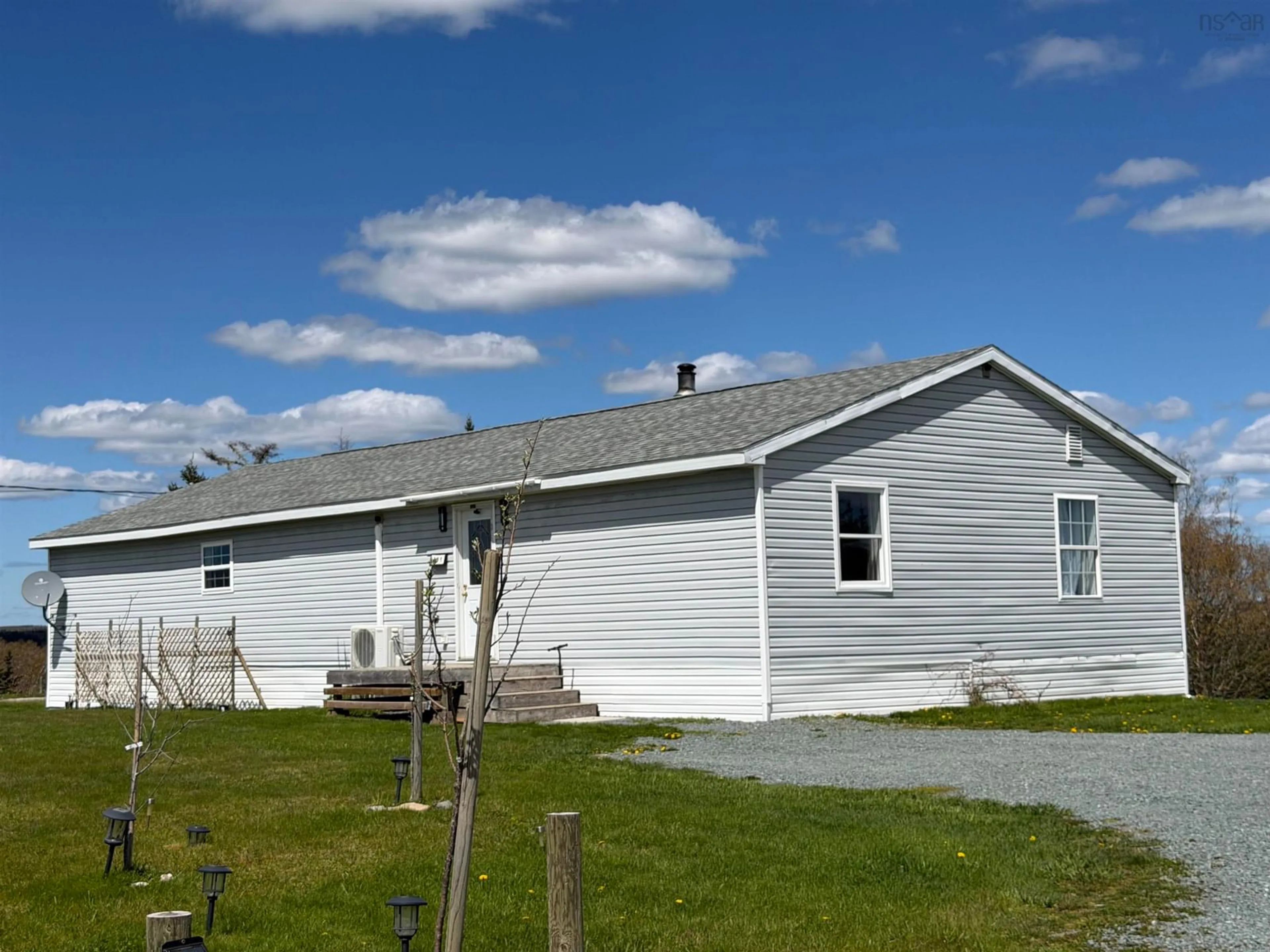 Home with vinyl exterior material, building for 101 Scrivens Rd, West Quoddy Nova Scotia B0J 2R0
