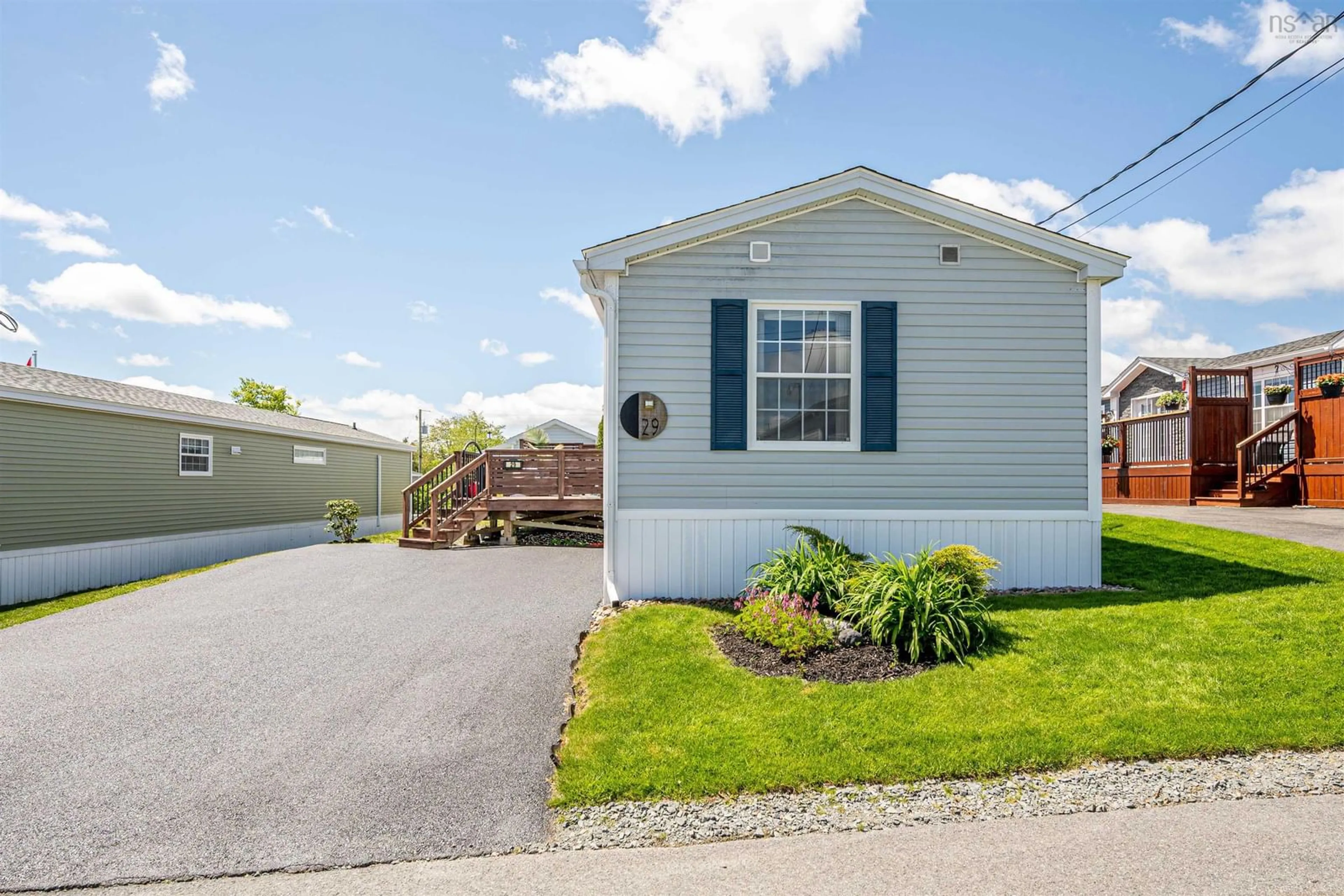 Home with vinyl exterior material, street for 29 Seventh St, Lucasville Nova Scotia B4B 1R4
