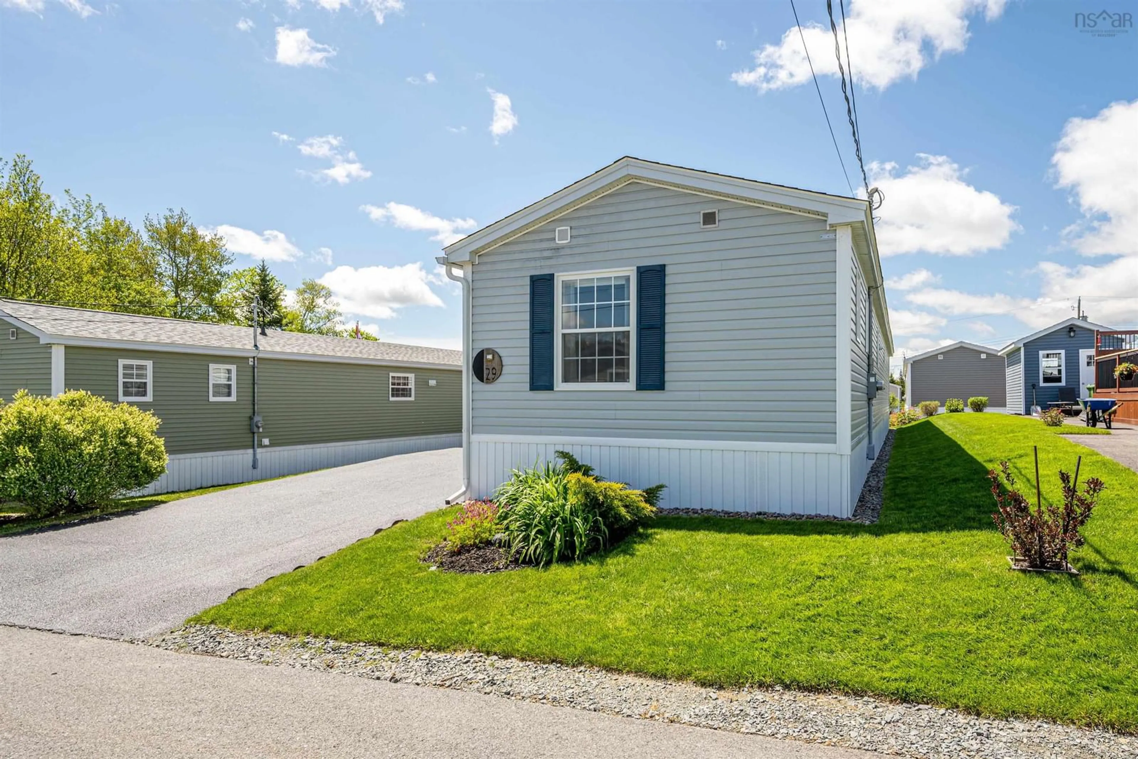 Home with vinyl exterior material, street for 29 Seventh St, Lucasville Nova Scotia B4B 1R4