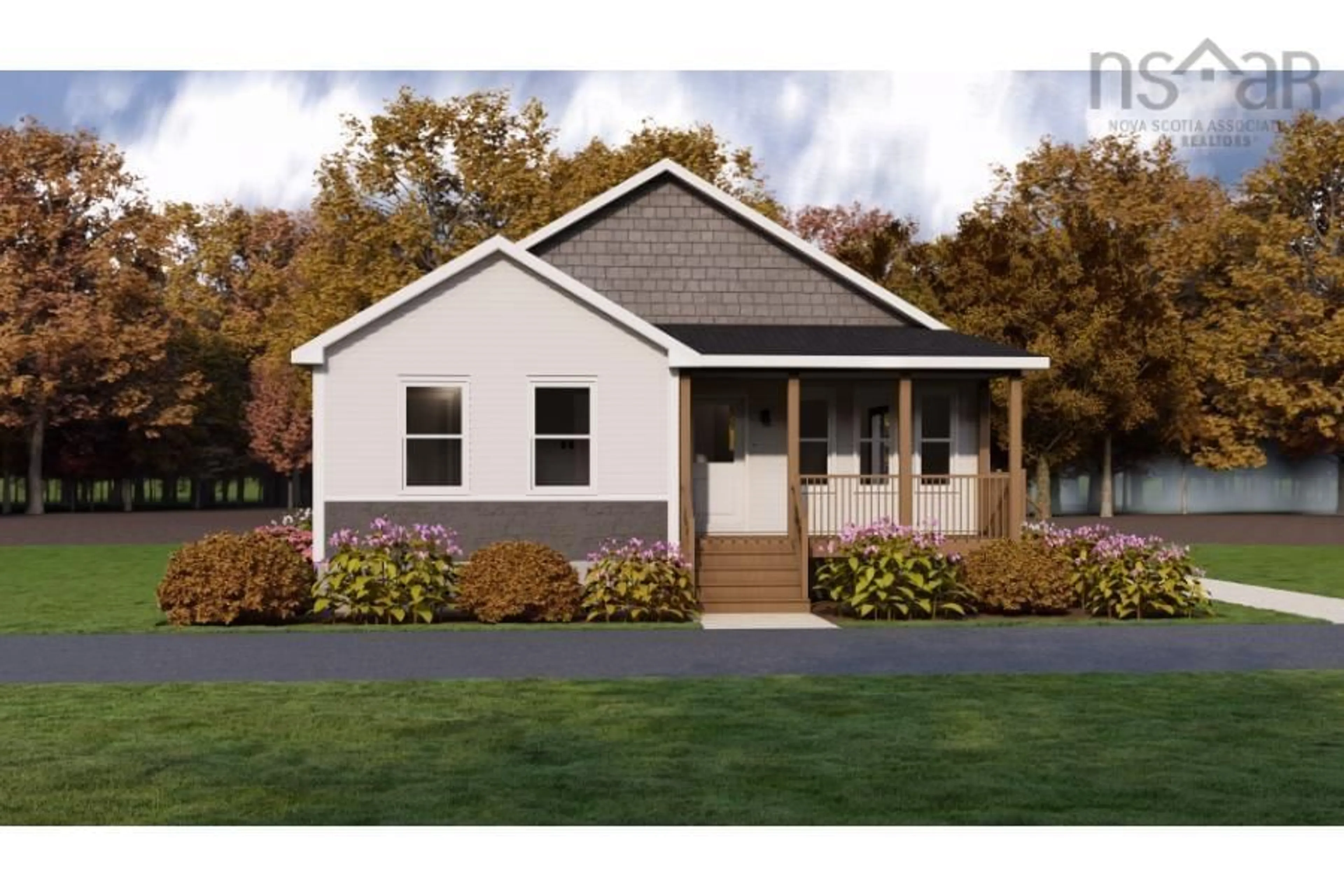 Home with vinyl exterior material, street for 23 Lakecrest Dr, East Uniacke Nova Scotia B0N 0B3