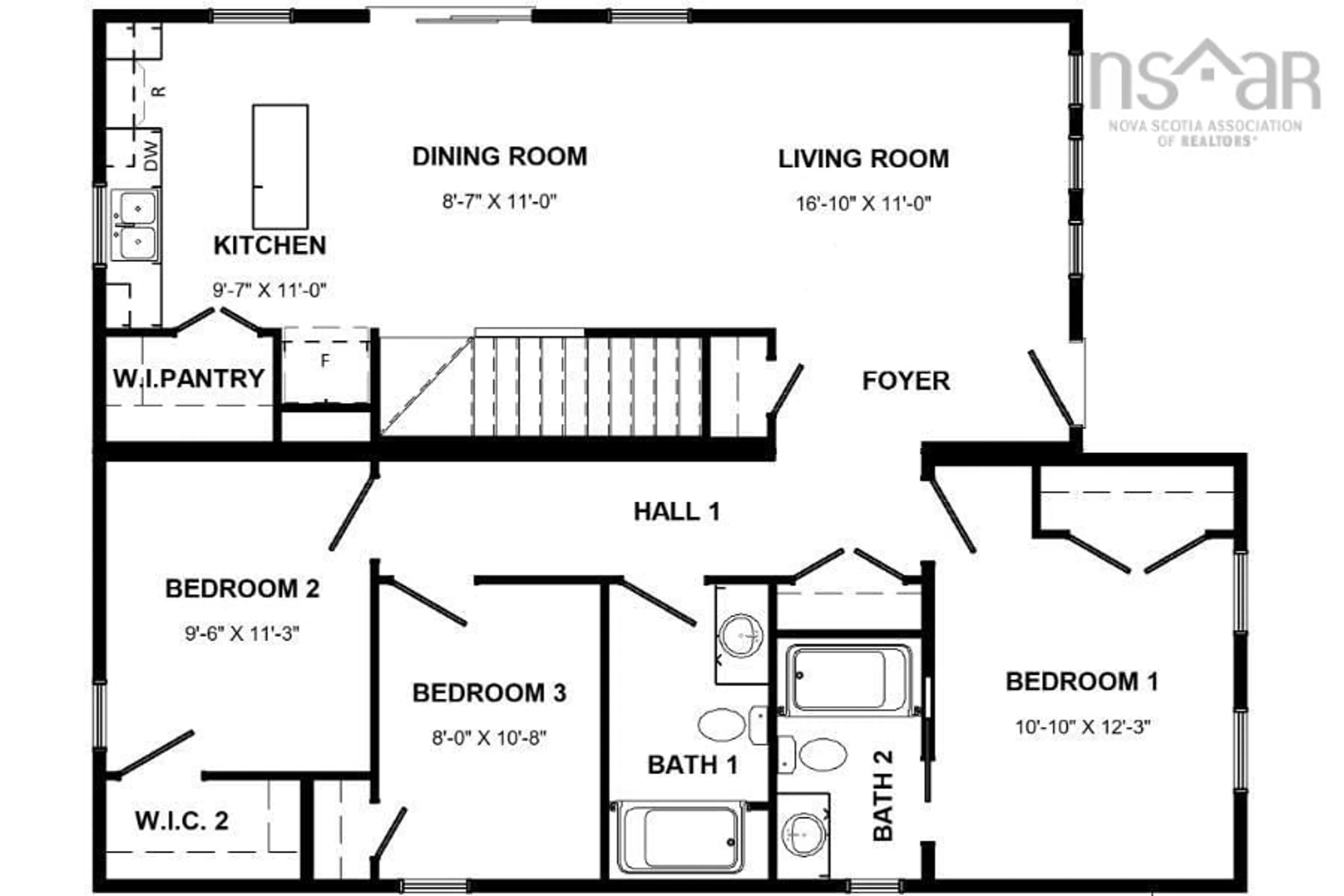 Floor plan for 23 Lakecrest Dr, East Uniacke Nova Scotia B0N 0B3
