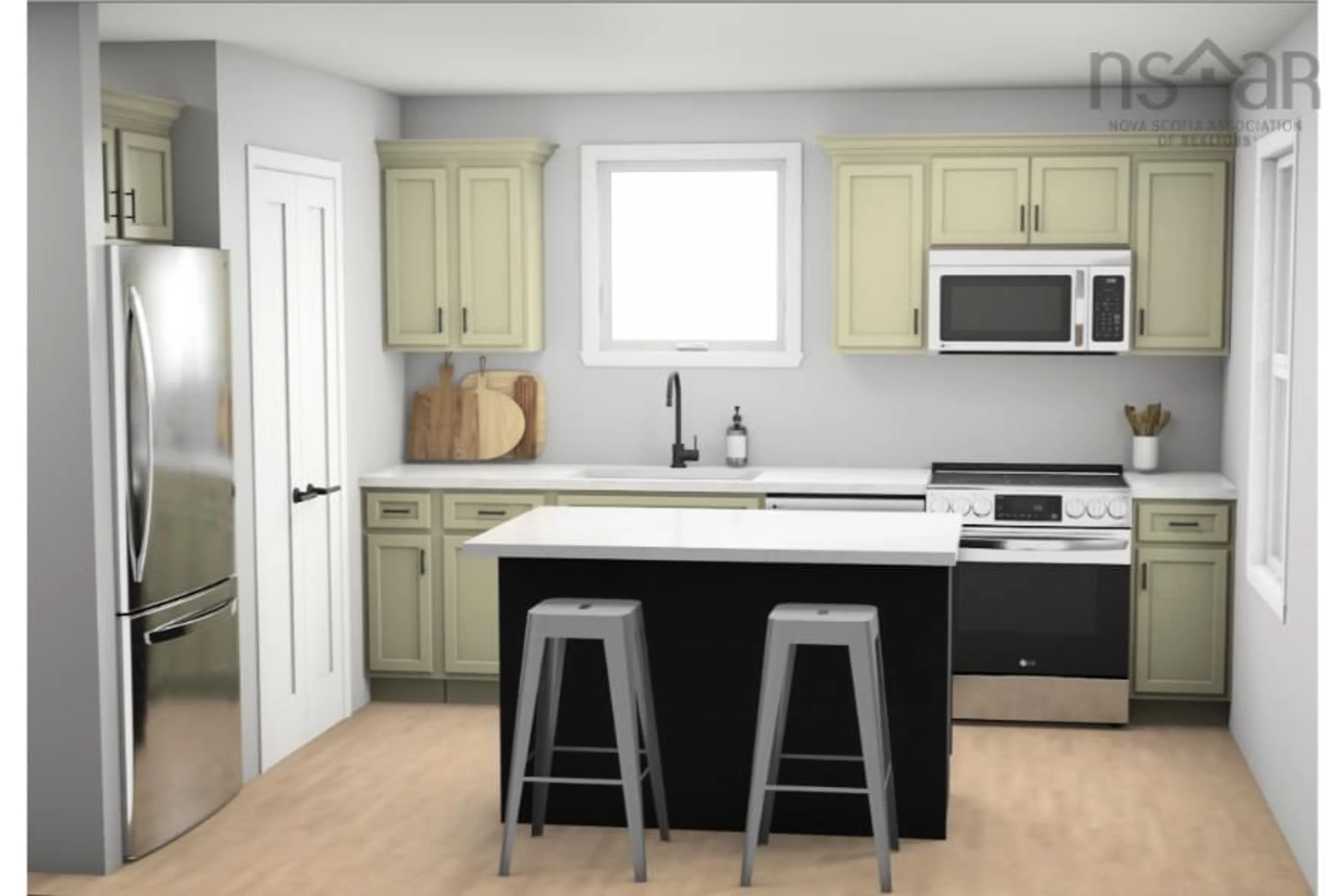 Open concept kitchen, unknown for 23 Lakecrest Dr, East Uniacke Nova Scotia B0N 0B3