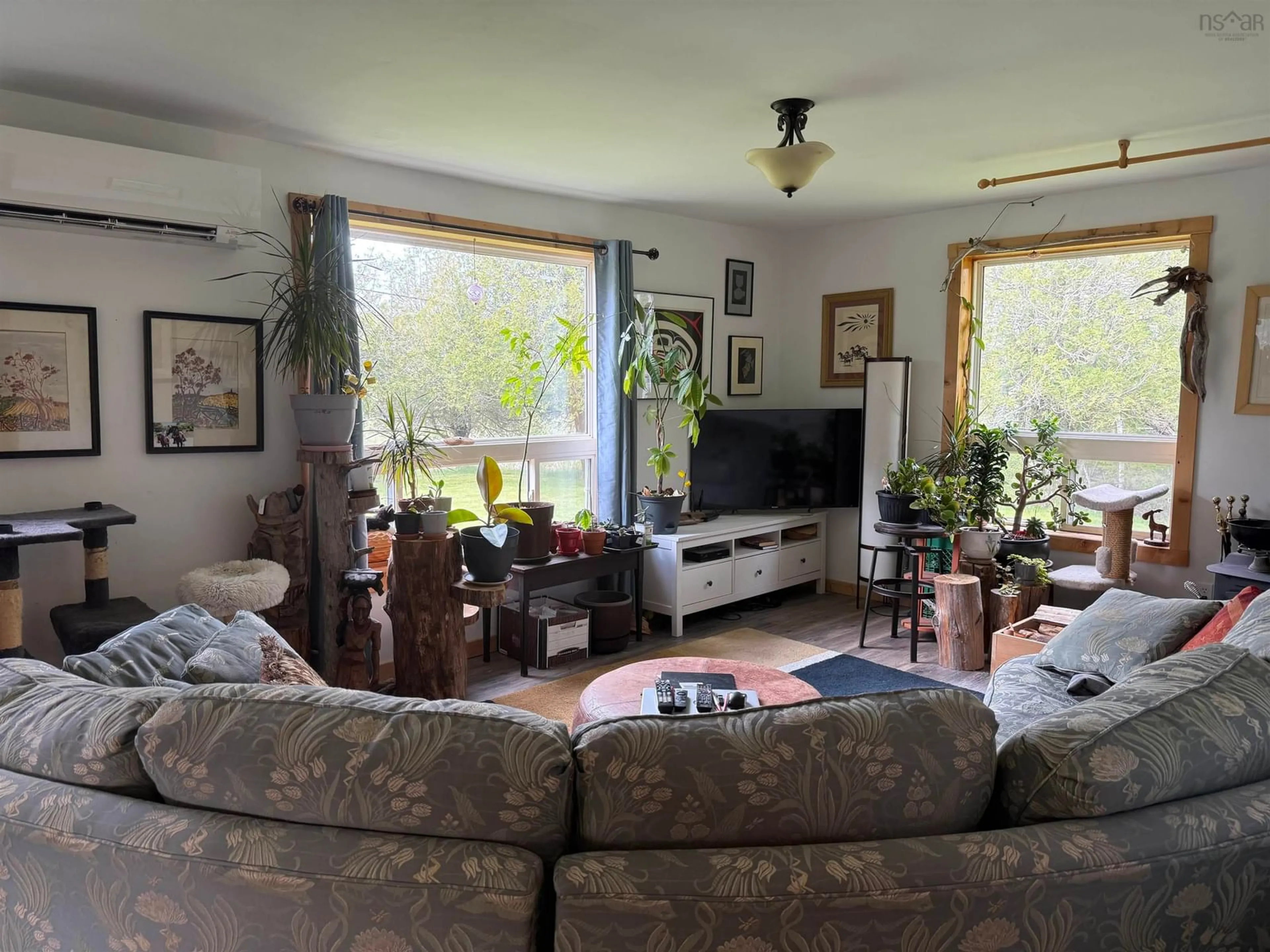 Living room with furniture, floor is not visible for 9544 7 Hwy, Stillwater Nova Scotia B0J 3C0