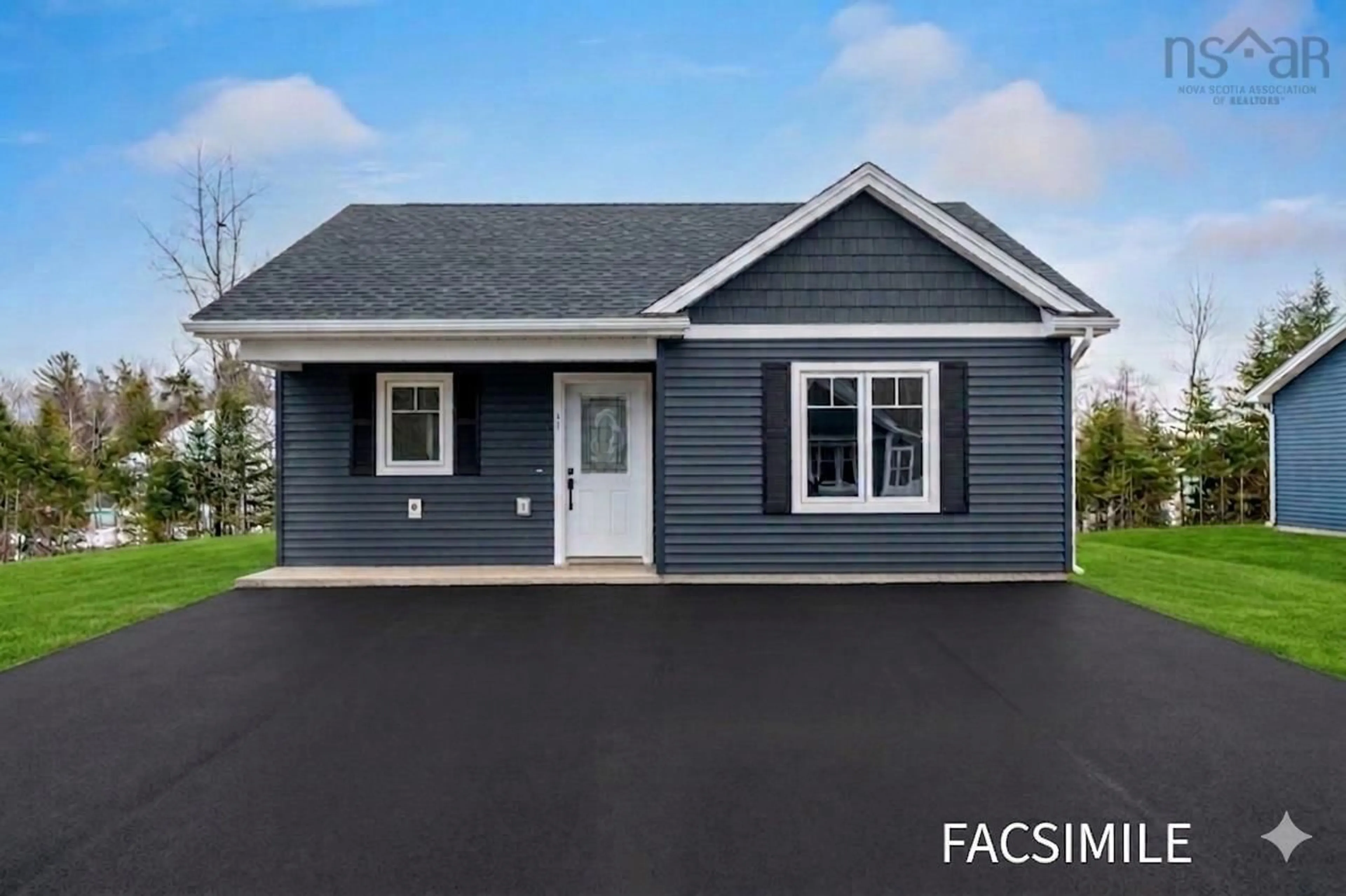 Home with vinyl exterior material, street for 37 Amelia Ave, Stewiacke Nova Scotia B0N 2J0