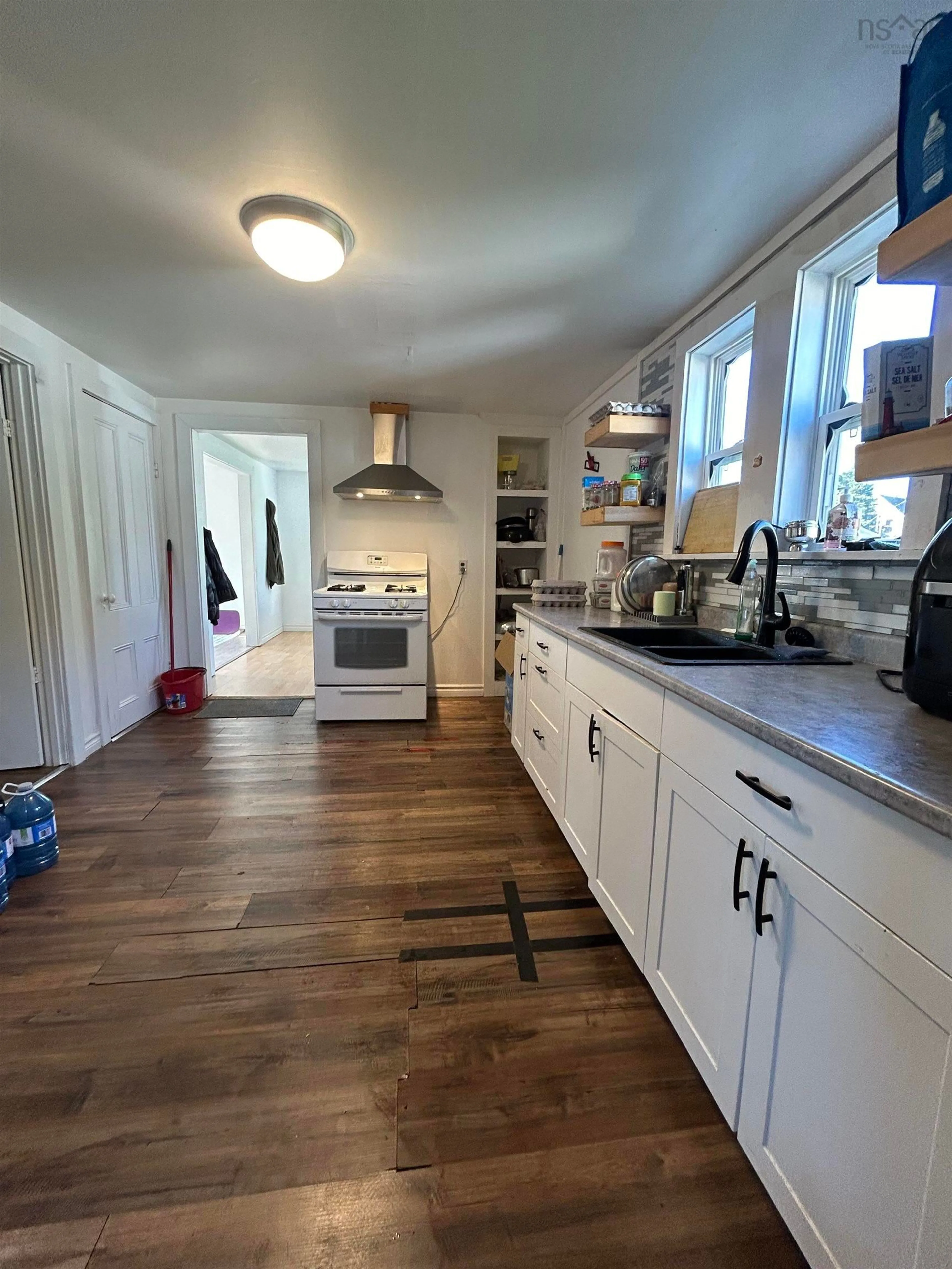 Open concept kitchen, unknown for 24 South Albion St, Amherst Nova Scotia B4H 2W3