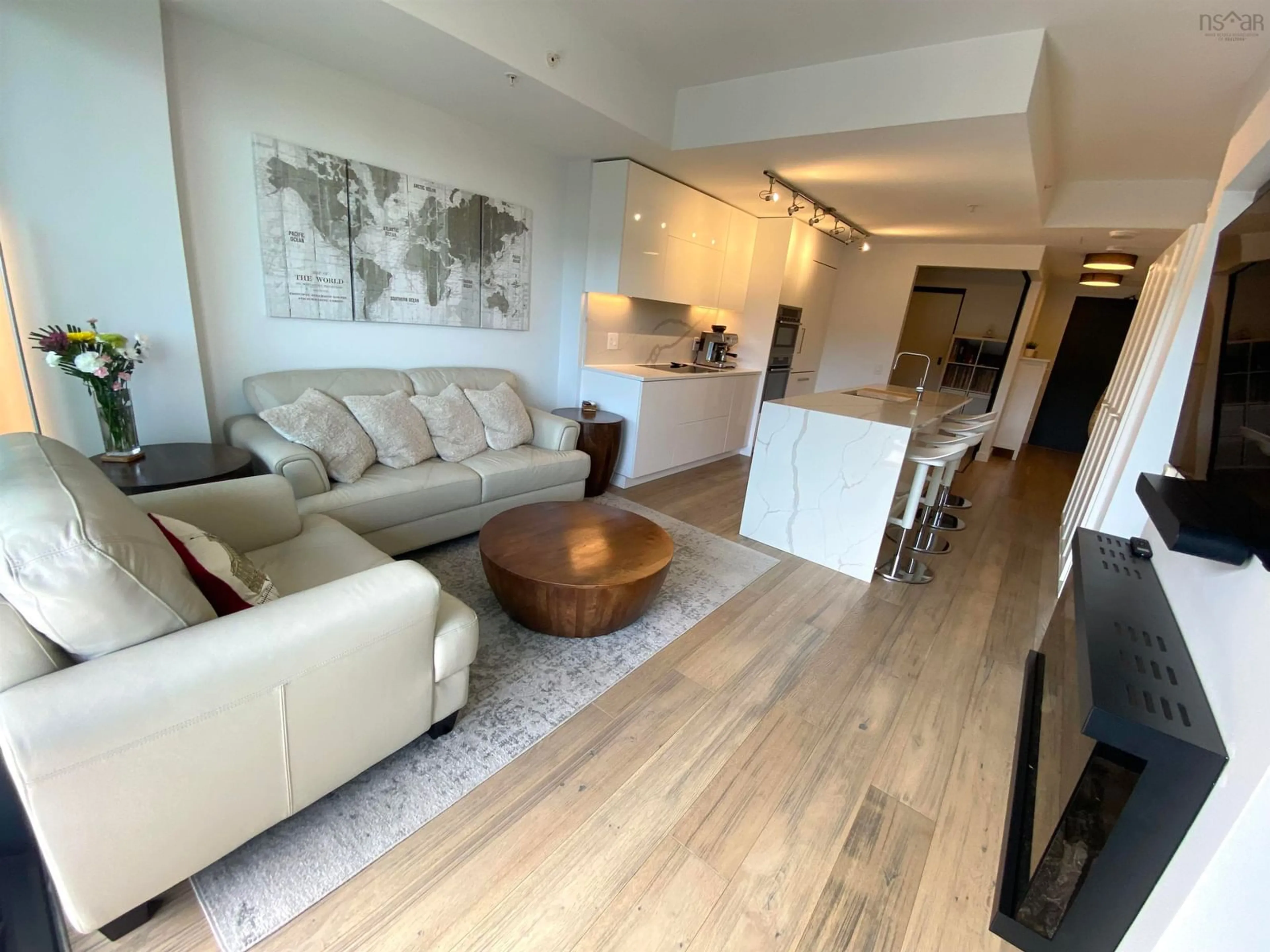 Living room with furniture, unknown for 1650 Granville St #1407, Halifax Nova Scotia B3J 0E1
