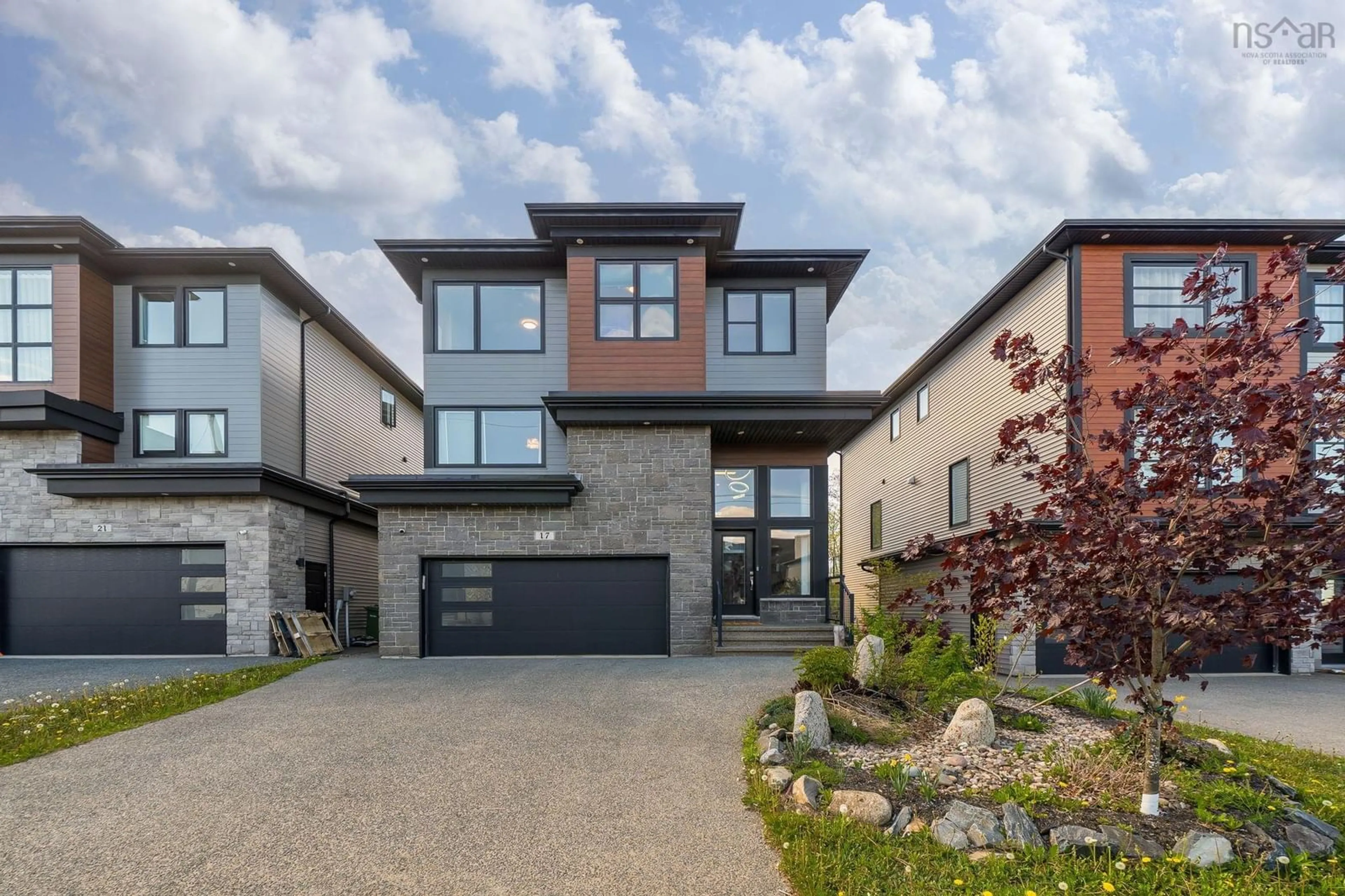 Home with brick exterior material, street for 17 Samaa Crt, West Bedford Nova Scotia B4B 0Y5