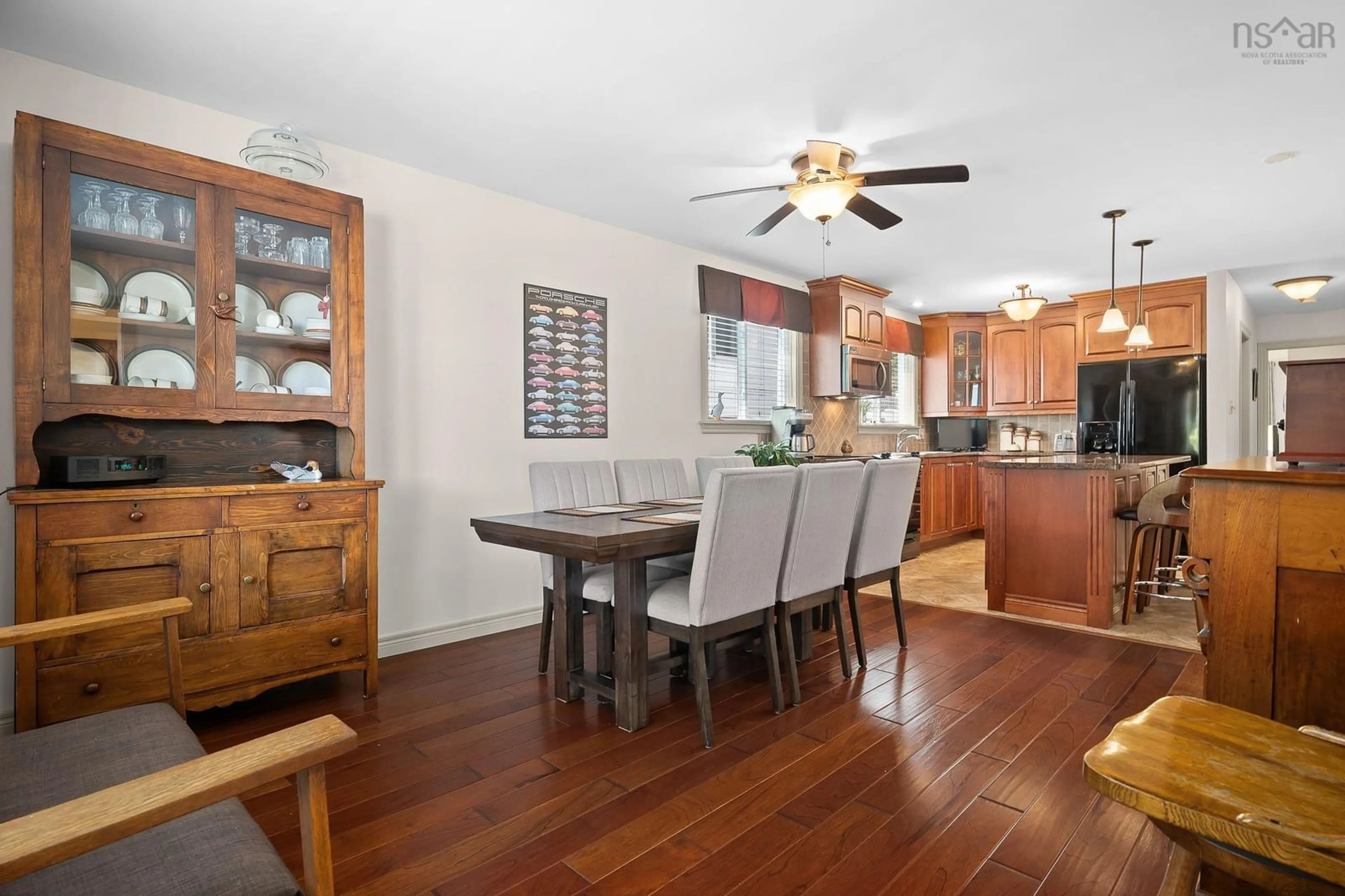 Dining room, wood/laminate floor for 67 Rose St, Dartmouth Nova Scotia B3A 2T8