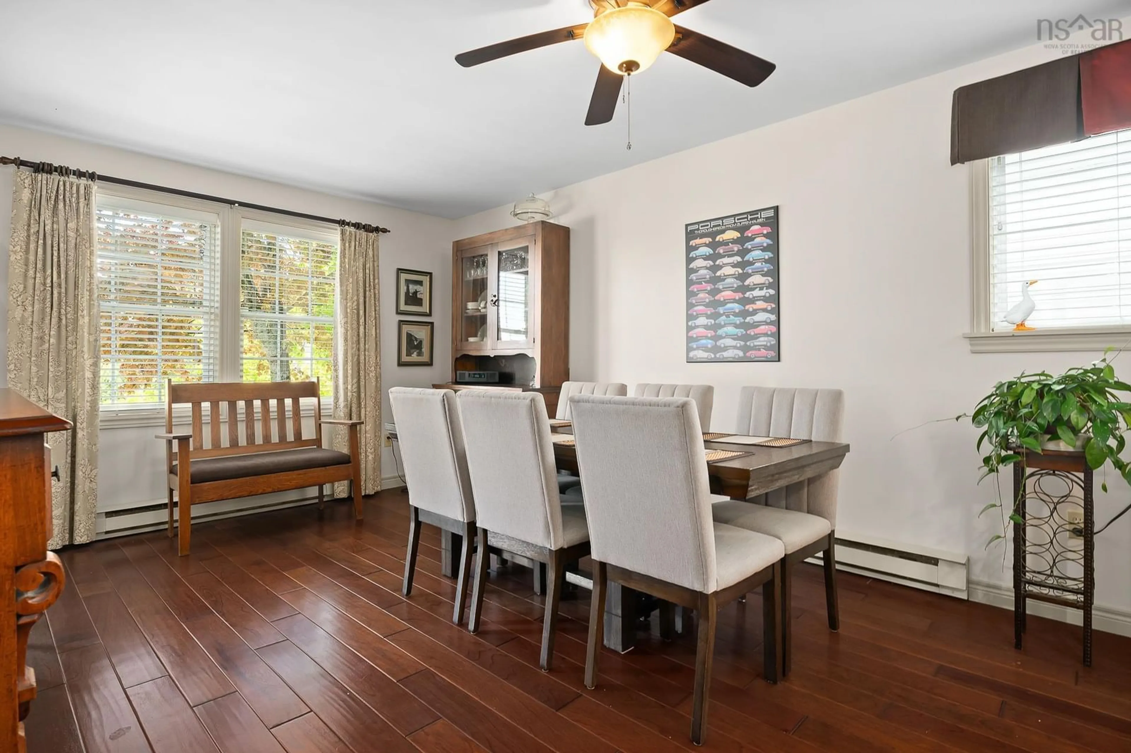 Dining room, wood/laminate floor for 67 Rose St, Dartmouth Nova Scotia B3A 2T8