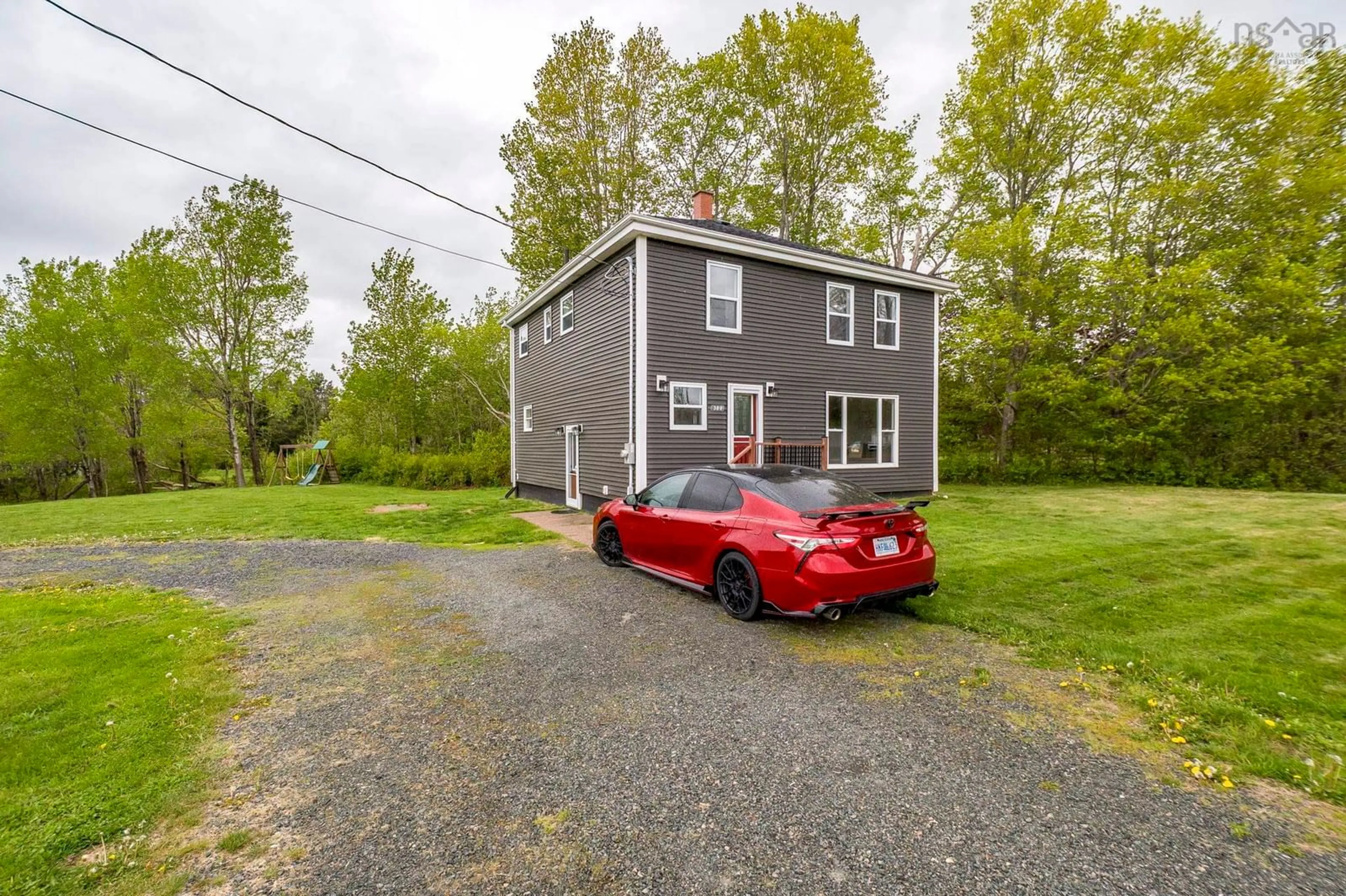 A pic from outside/outdoor area/front of a property/back of a property/a pic from drone, street for 387 Brookside Road Dr, Brookside Nova Scotia B6L 2B2
