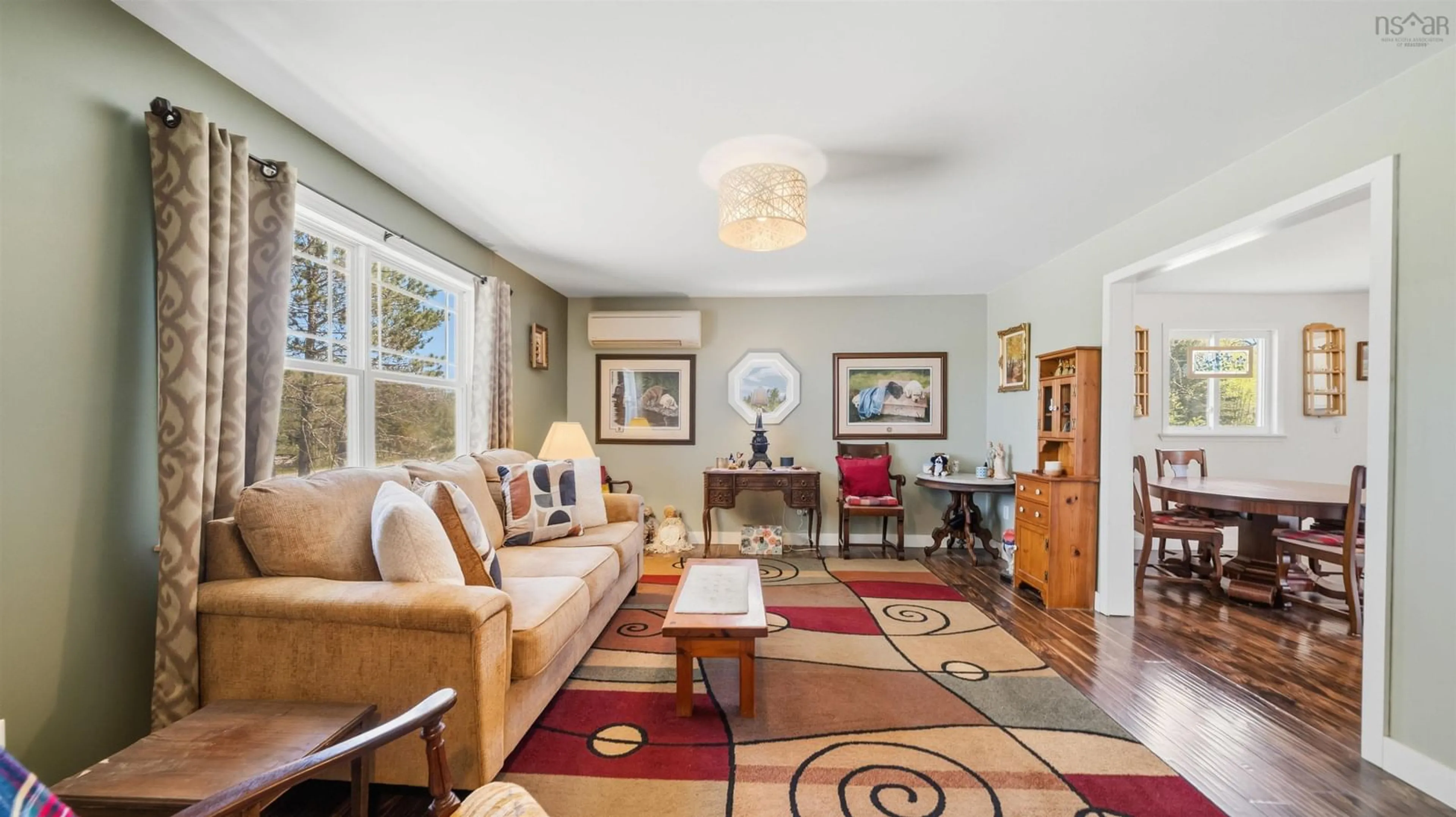 Living room with furniture, unknown for 5569 East River West Side Rd, Eureka Nova Scotia B0K 1B0