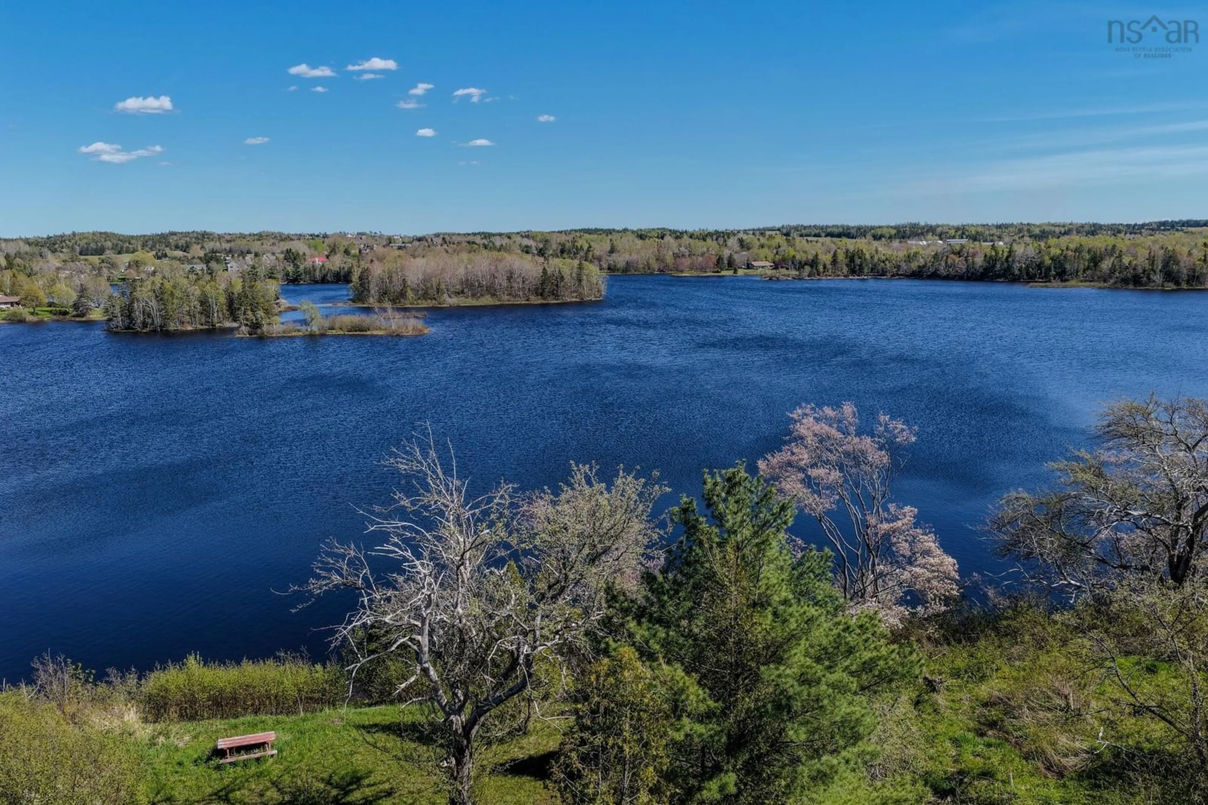 A pic from outside/outdoor area/front of a property/back of a property/a pic from drone, water/lake/river/ocean view for 765 Coxheath Rd, Coxheath Nova Scotia B1L 1B5