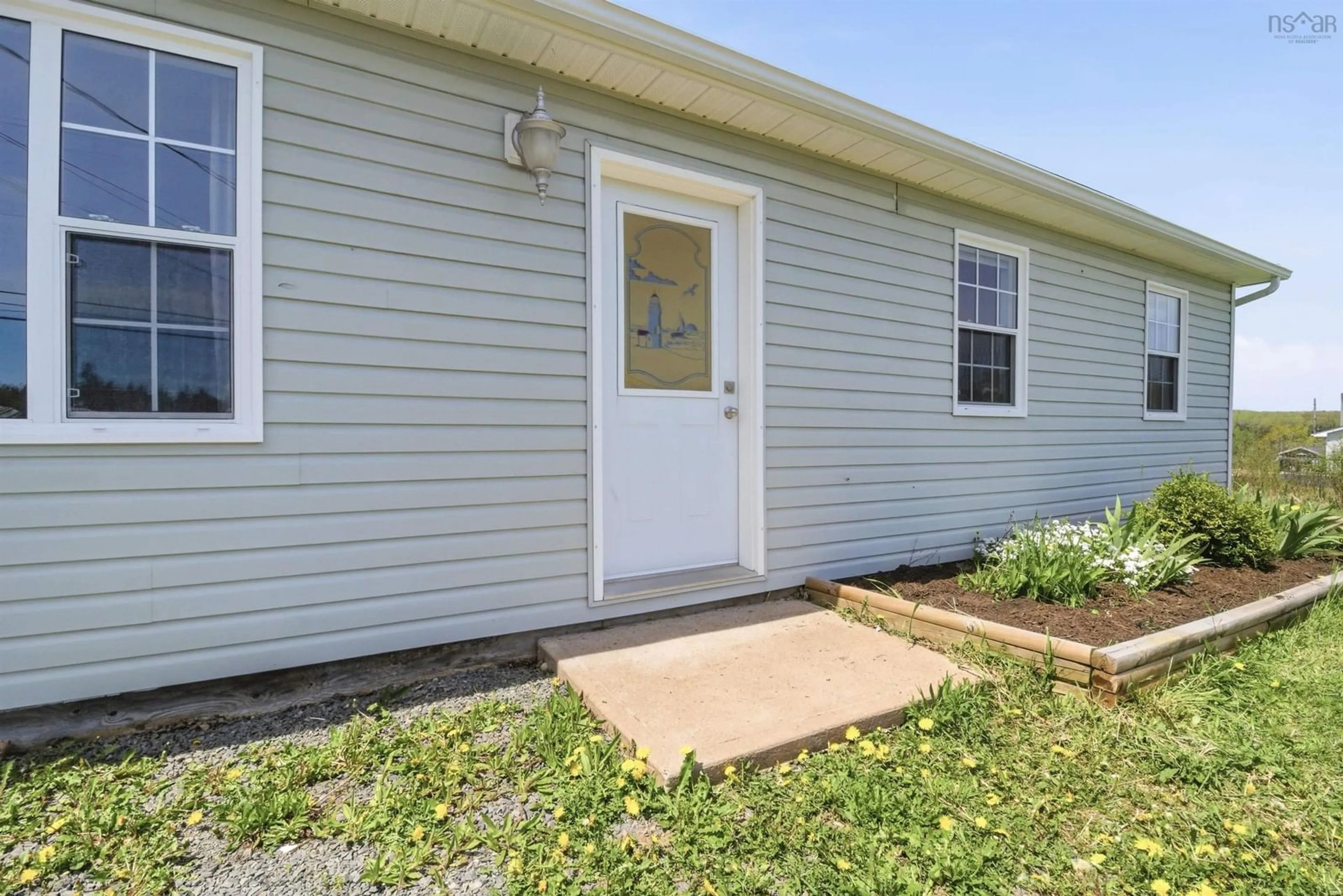 Home with vinyl exterior material, street for 3725 Highway 215, Centre Burlington Nova Scotia B0N 2A0