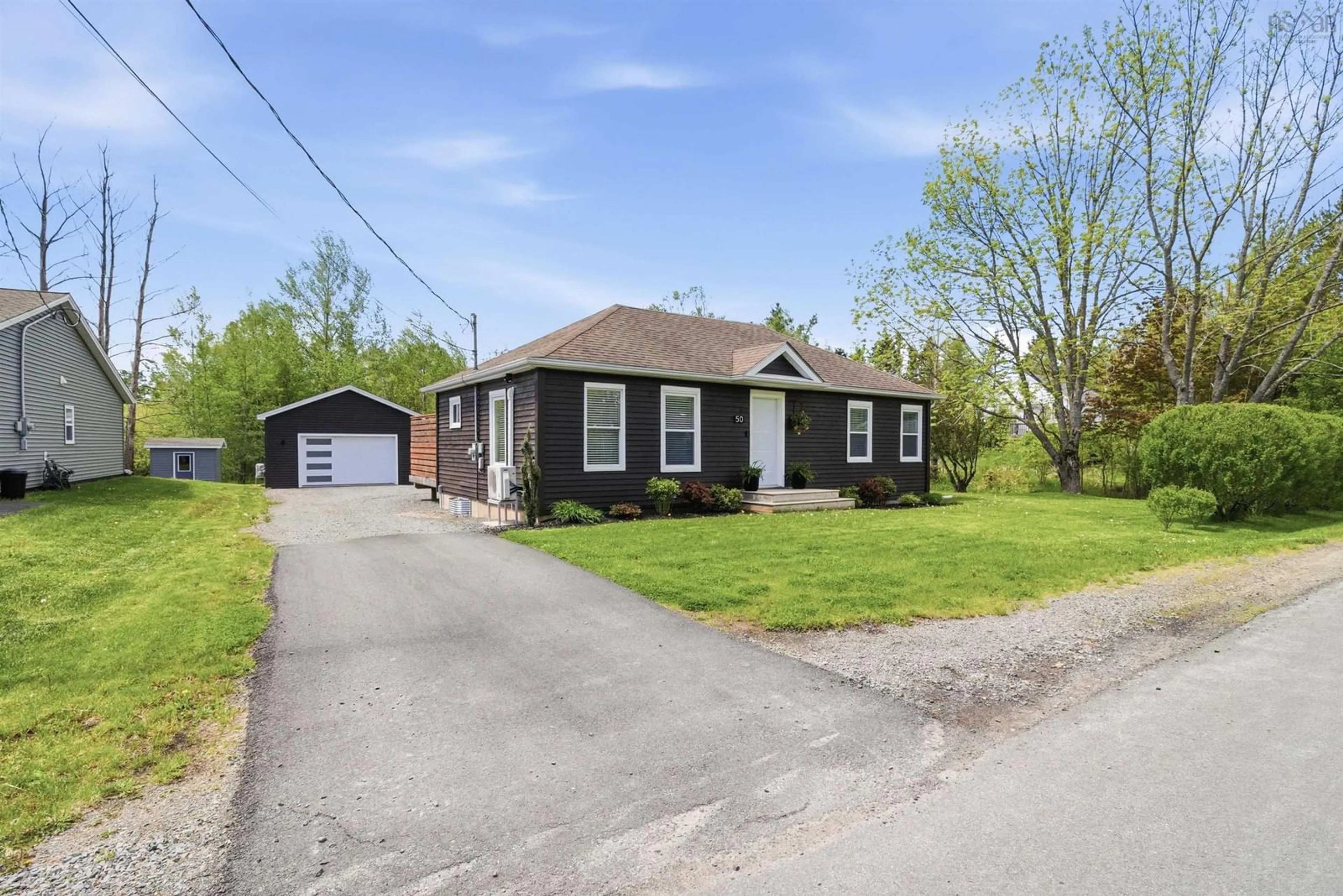A pic from outside/outdoor area/front of a property/back of a property/a pic from drone, street for 50 Green Lane, Falmouth Nova Scotia B0P 1L0