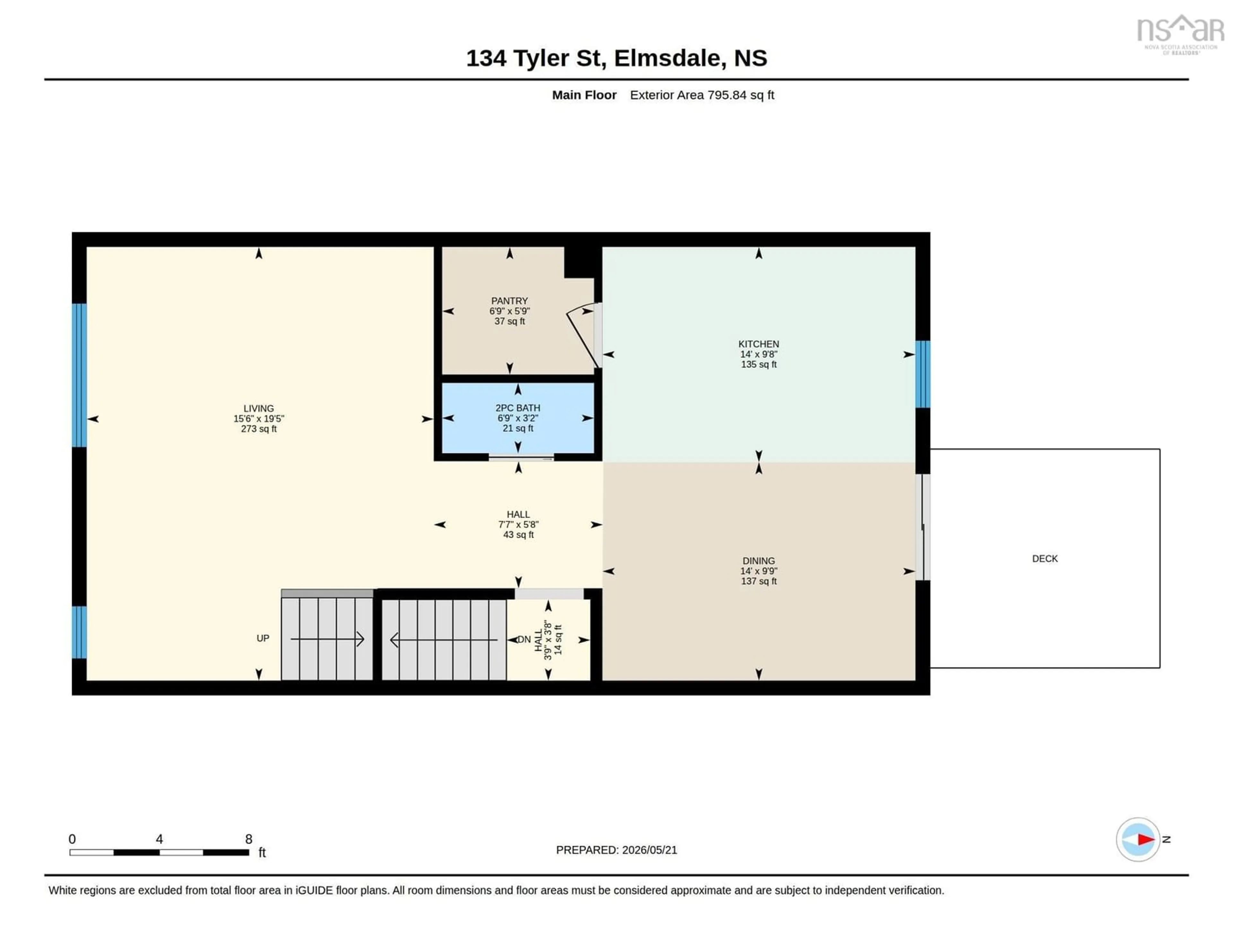 Floor plan for 134 Tyler St, Elmsdale Nova Scotia B2S 0B4