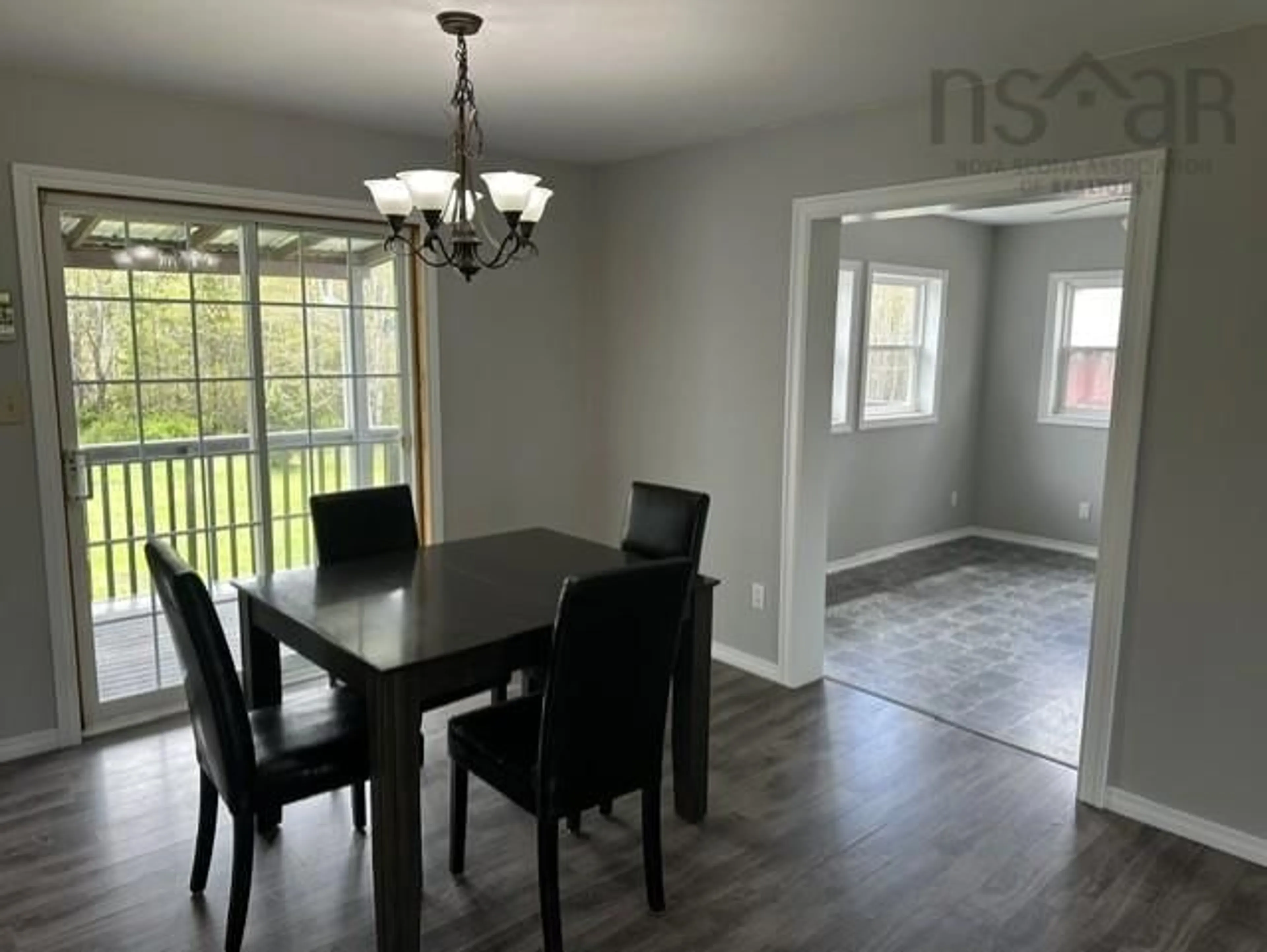 Dining room, wood/laminate floor for 2214 River John Roads, Poplar Hill Nova Scotia B0K 1H0