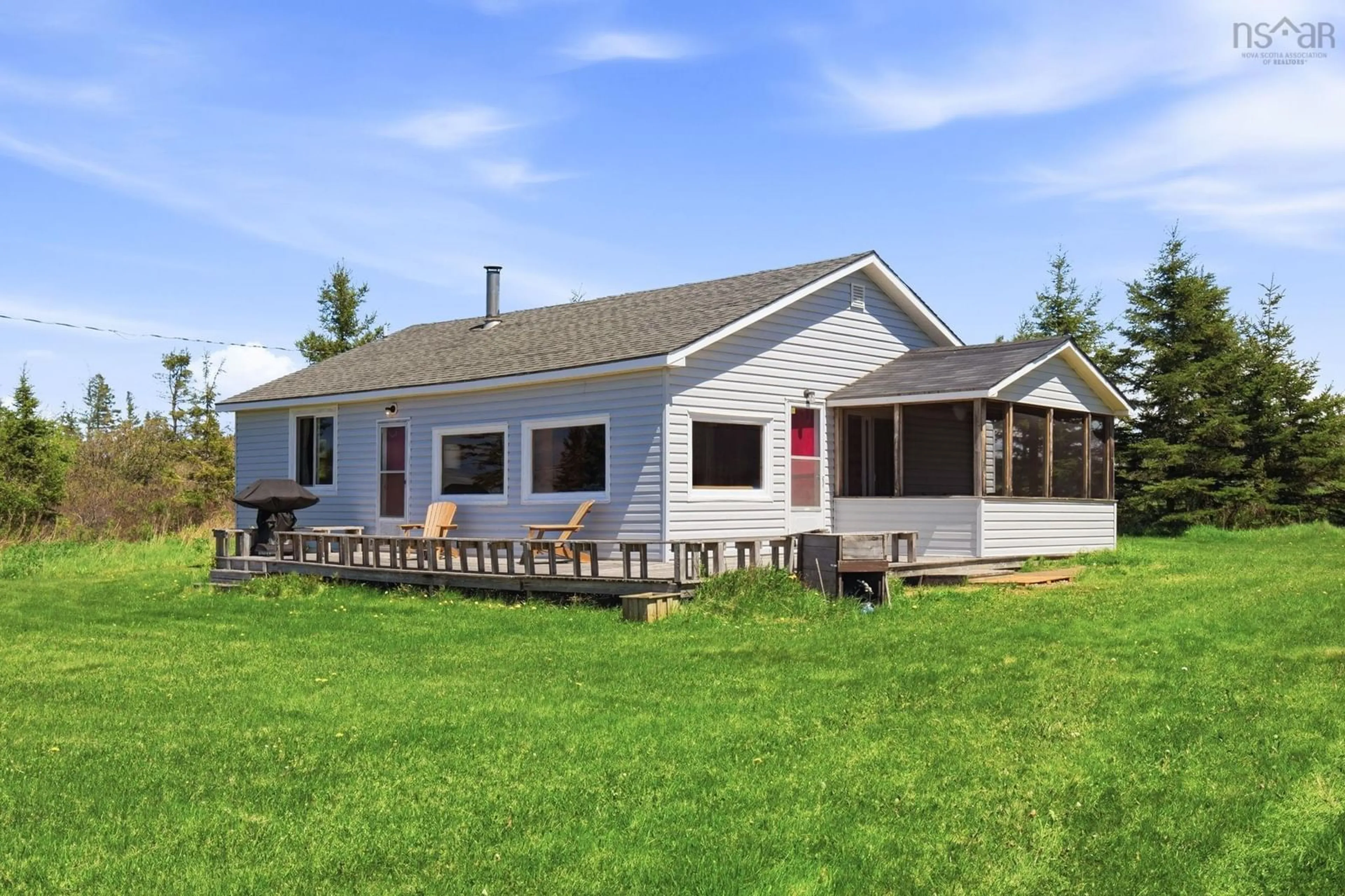 Home with vinyl exterior material, building for 73 Bon Jour Lane, Brule Point Nova Scotia B0K 1V0