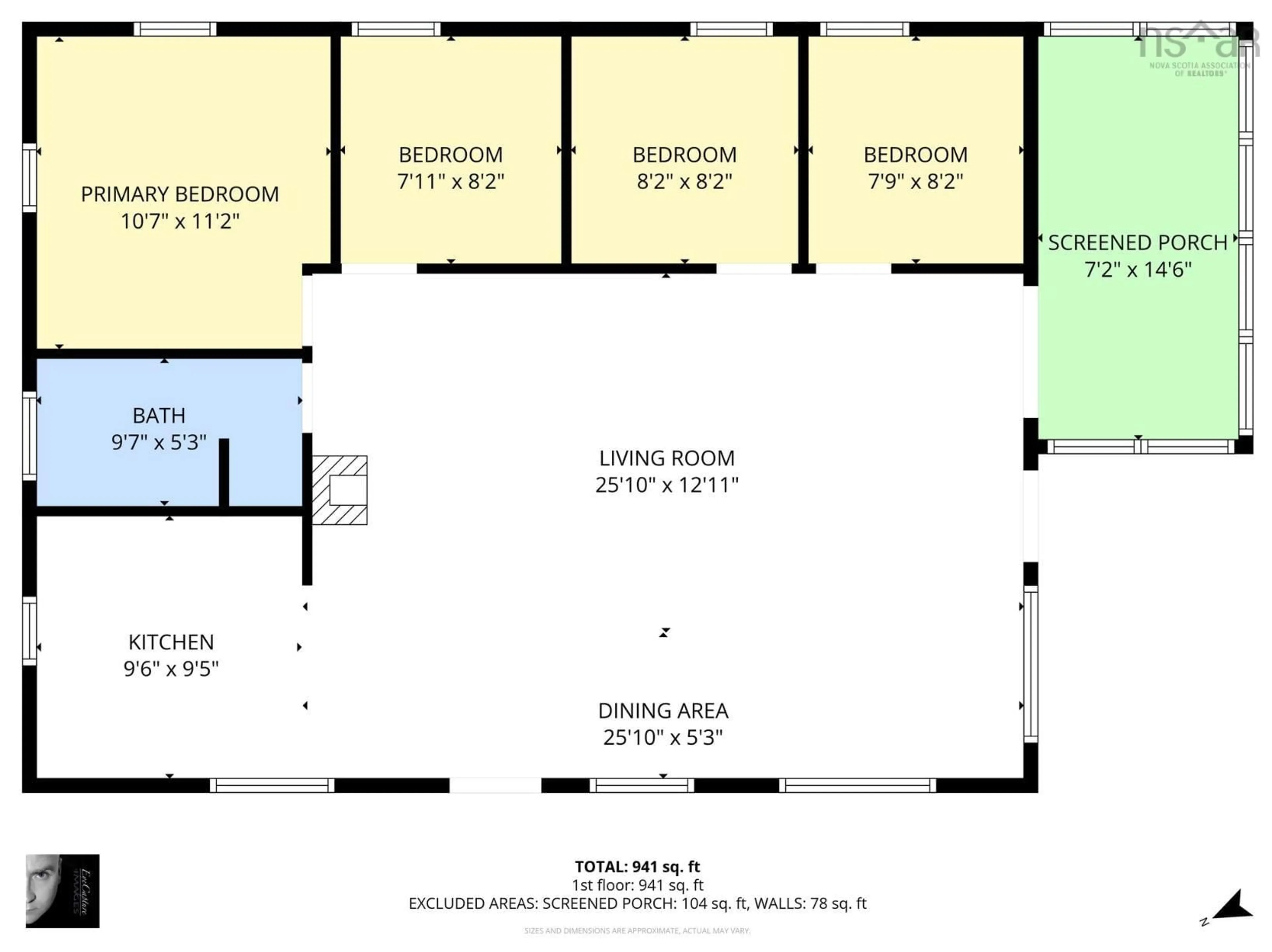 Floor plan for 73 Bon Jour Lane, Brule Point Nova Scotia B0K 1V0