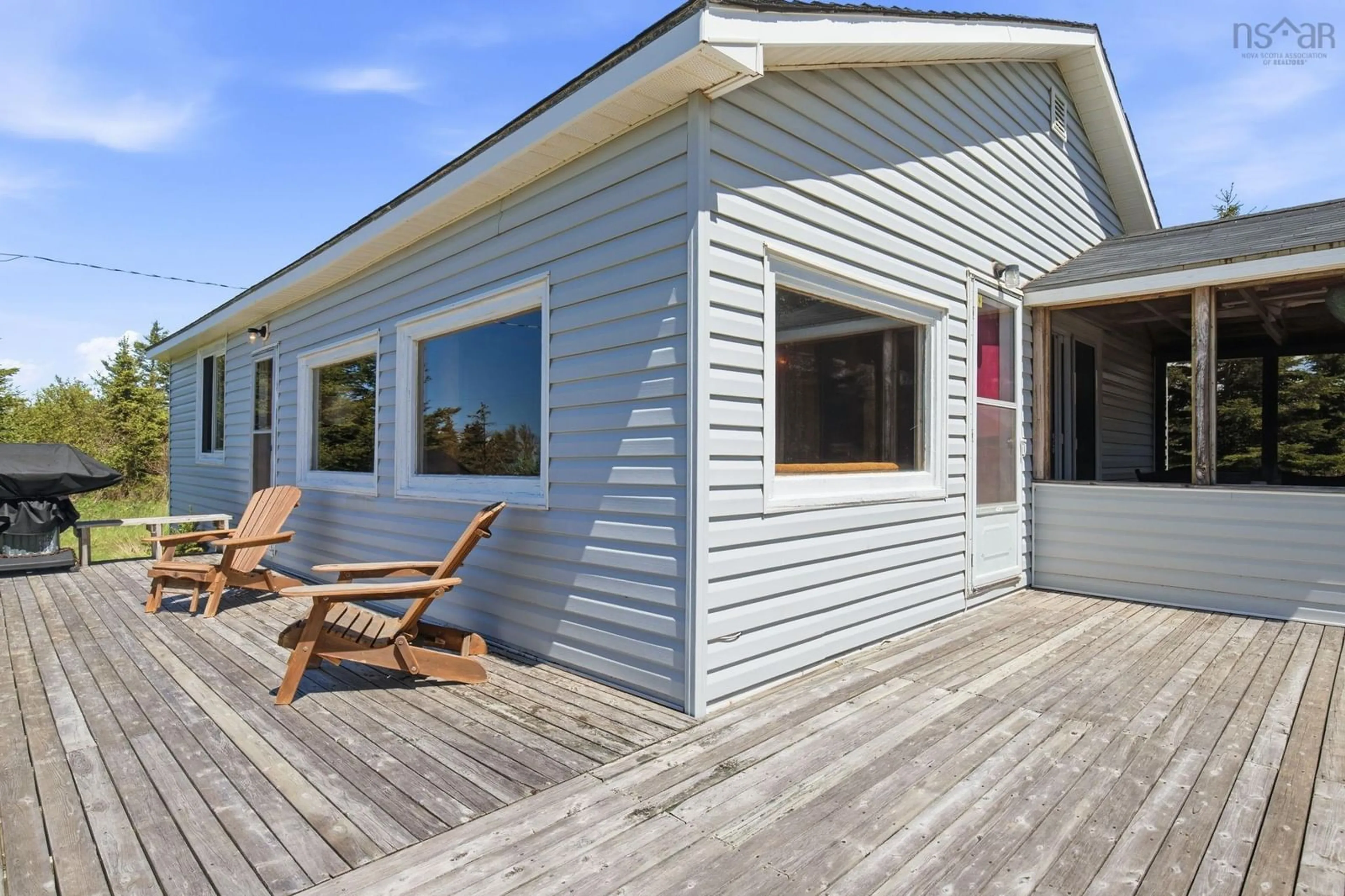 Home with vinyl exterior material, water/lake/river/ocean view for 73 Bon Jour Lane, Brule Point Nova Scotia B0K 1V0