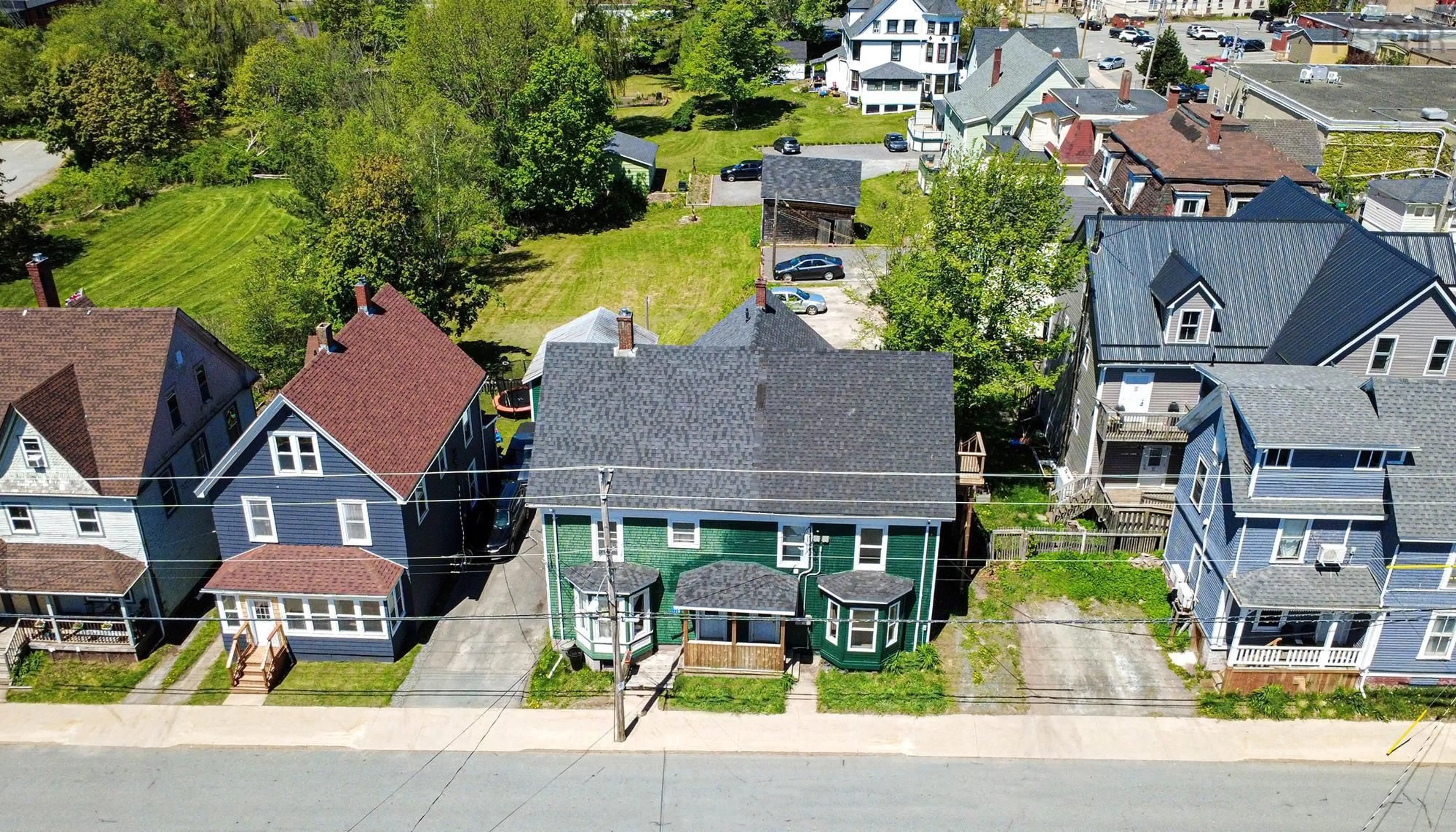 A pic from outside/outdoor area/front of a property/back of a property/a pic from drone, street for 130 Gray St, Windsor Nova Scotia B0N 2T0
