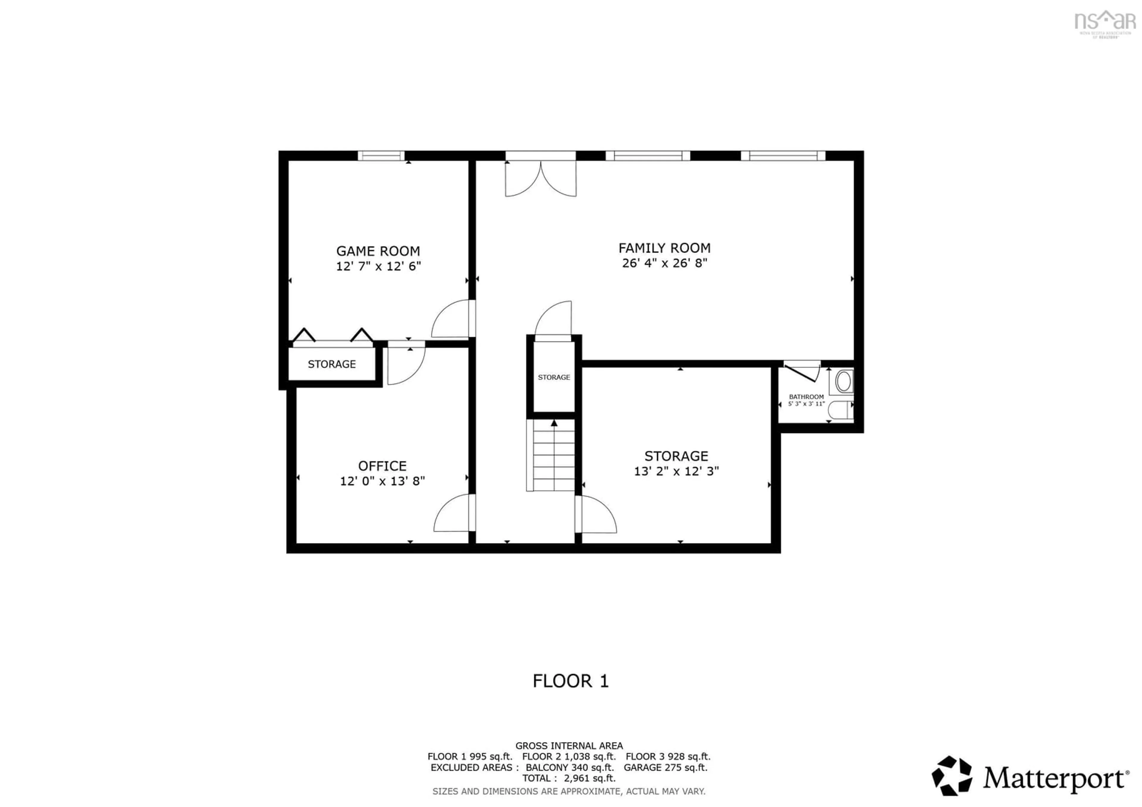Floor plan for 14 Lanterns Way, Upper Tantallon Nova Scotia B3Z 1L3