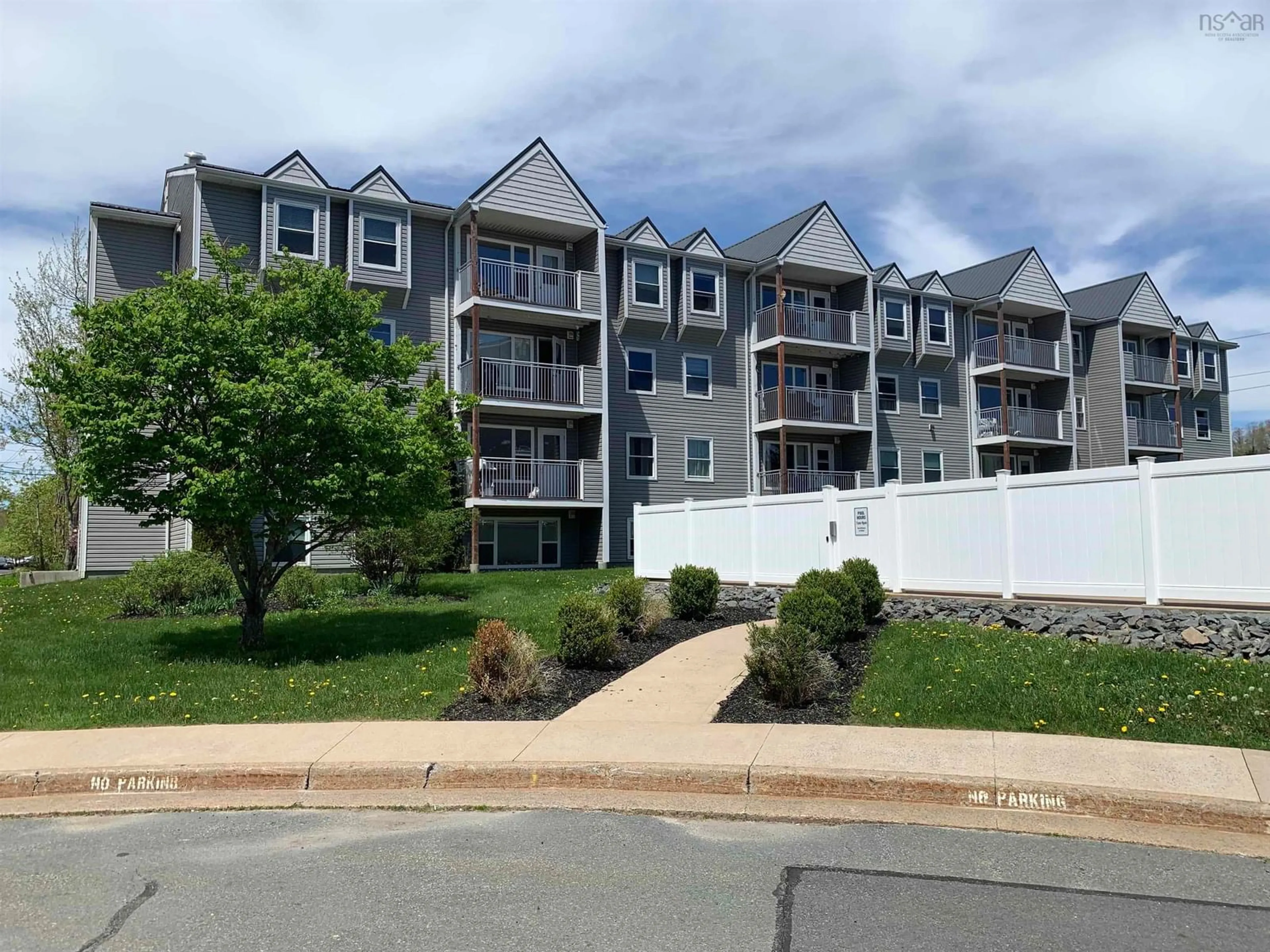A pic from outside/outdoor area/front of a property/back of a property/a pic from drone, unknown for 51 River Lane #407, Bedford Nova Scotia B4A 3Y8