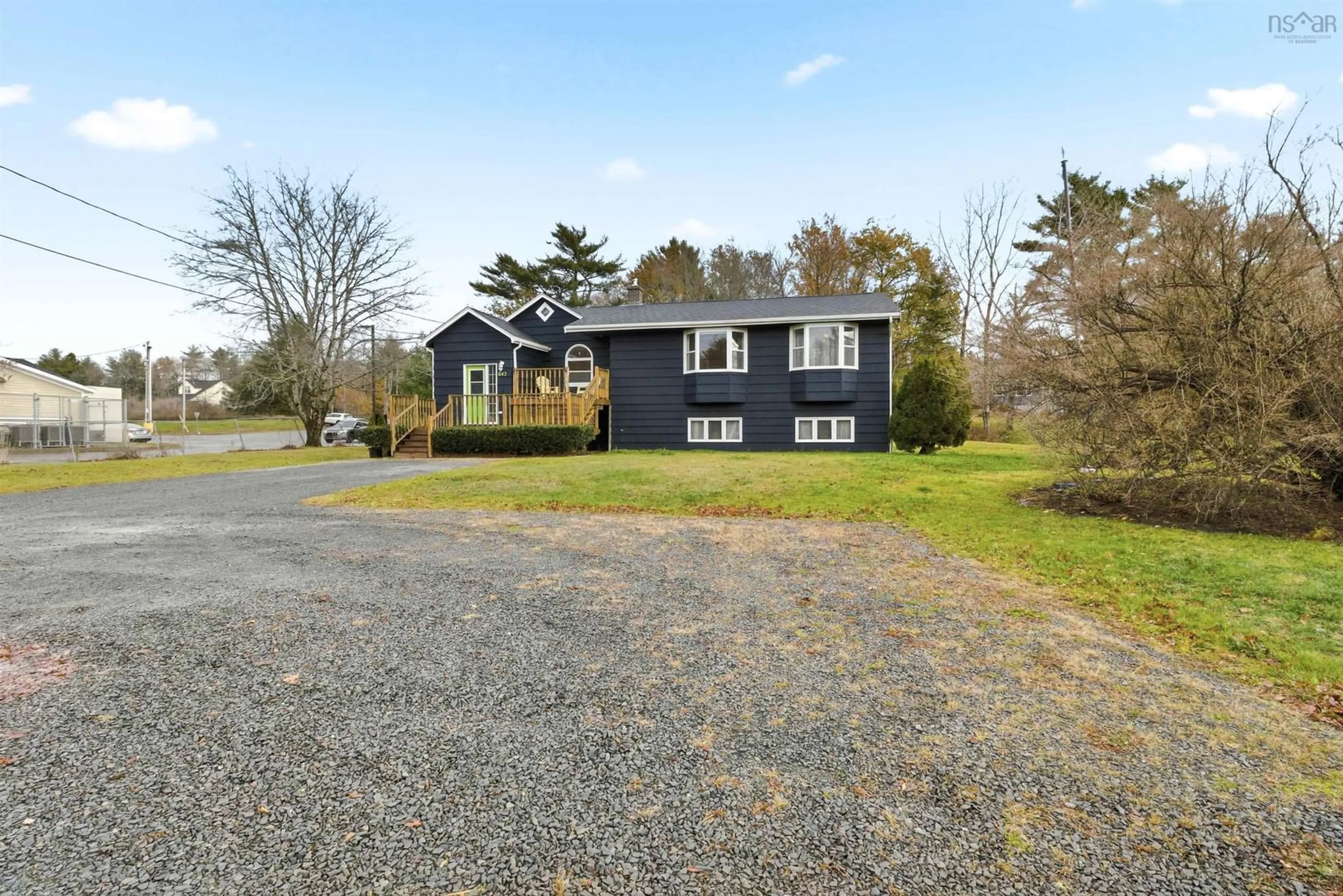 A pic from outside/outdoor area/front of a property/back of a property/a pic from drone, unknown for 643 Highway 1, Mount Uniacke Nova Scotia B0N 1Z0