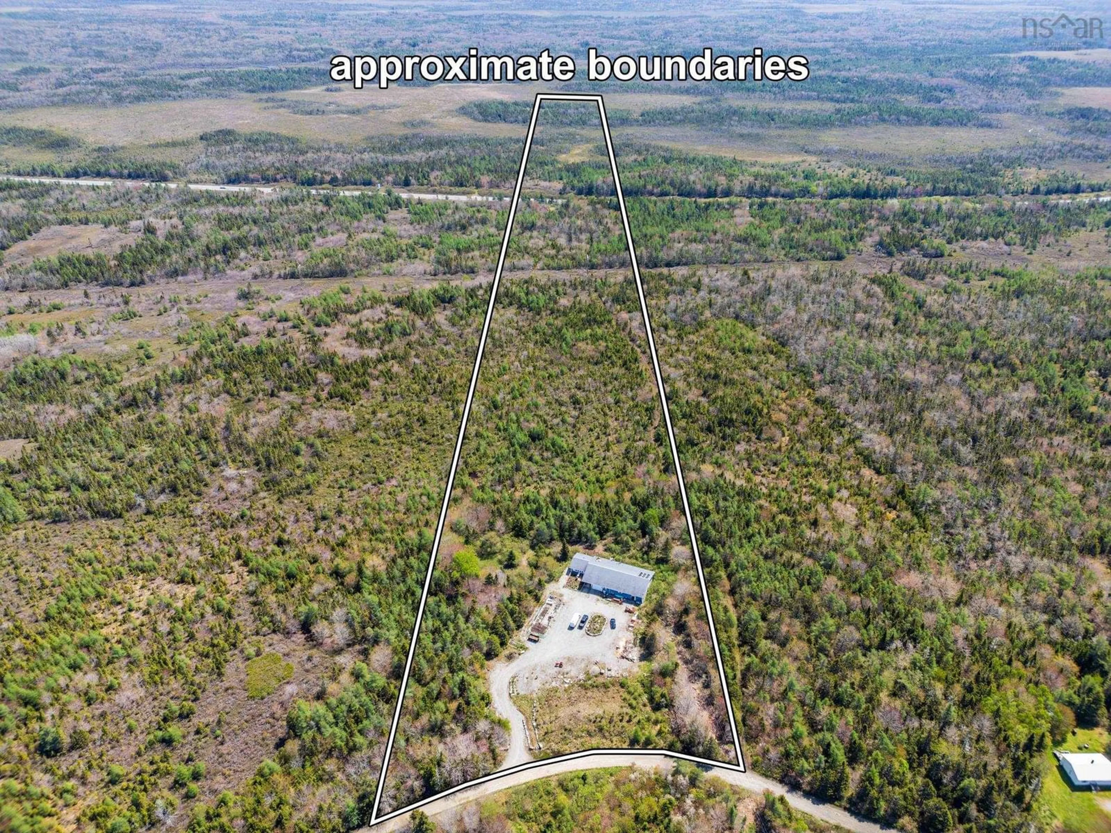 A pic from outside/outdoor area/front of a property/back of a property/a pic from drone, mountain view for 2292 Highway 3, Pubnico Nova Scotia B0W 3S0