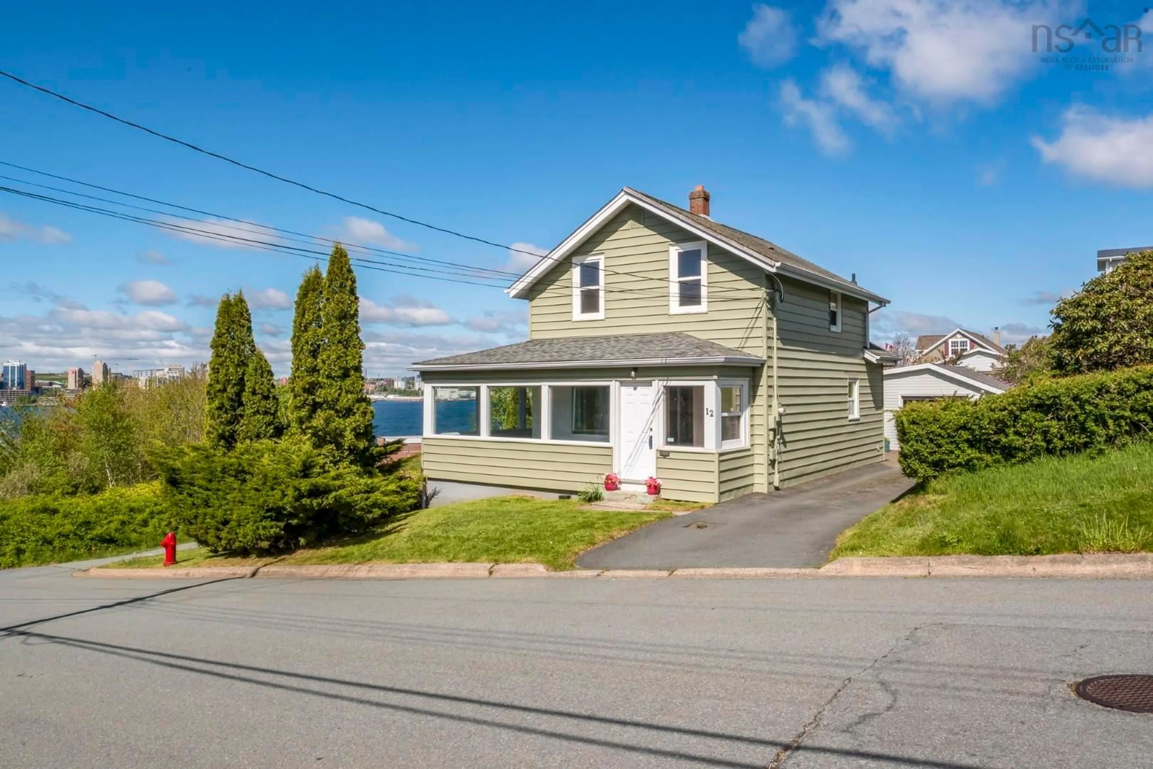 A pic from outside/outdoor area/front of a property/back of a property/a pic from drone, street for 12 Arthur St, Dartmouth Nova Scotia B2Y 2L4