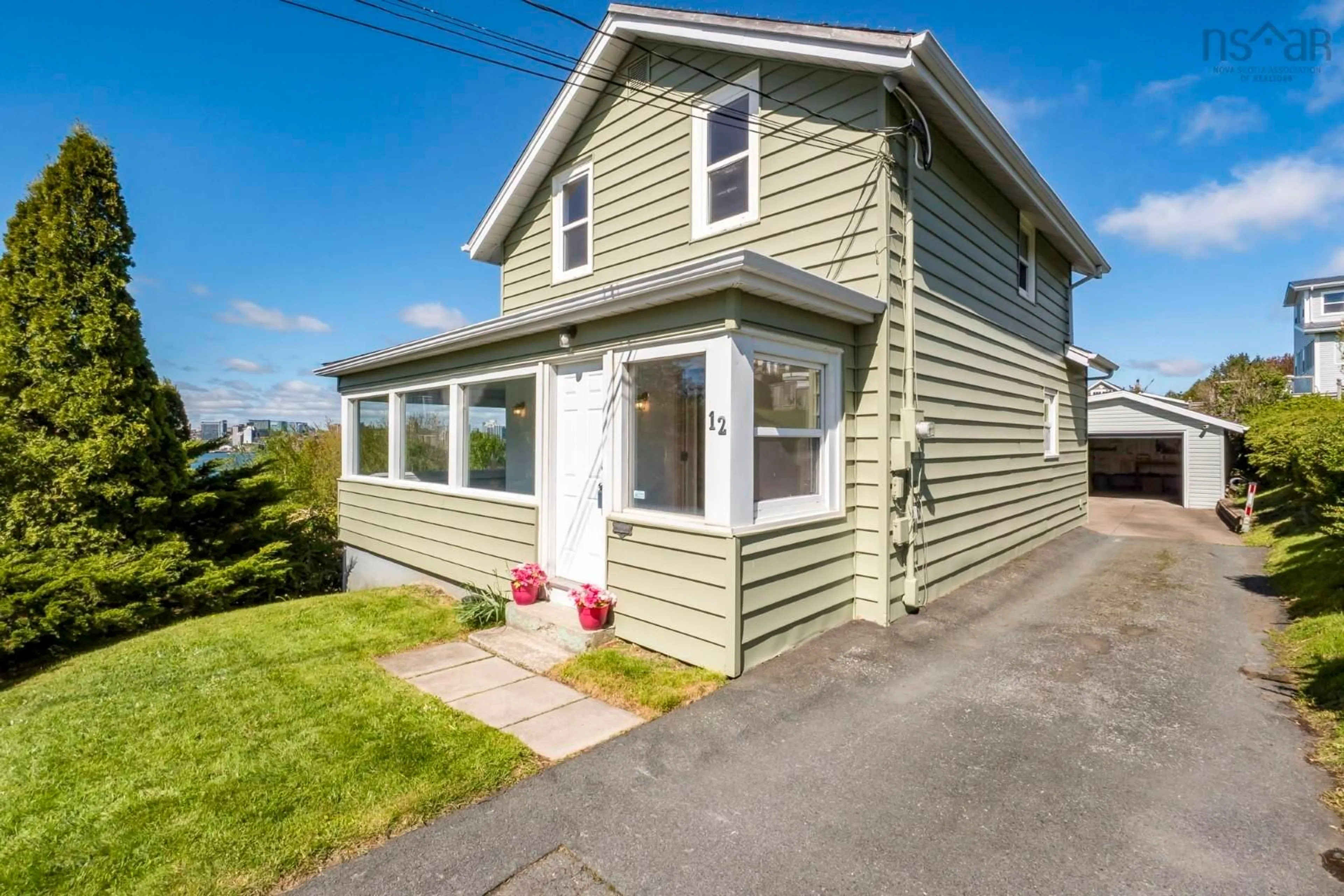 A pic from outside/outdoor area/front of a property/back of a property/a pic from drone, street for 12 Arthur St, Dartmouth Nova Scotia B2Y 2L4