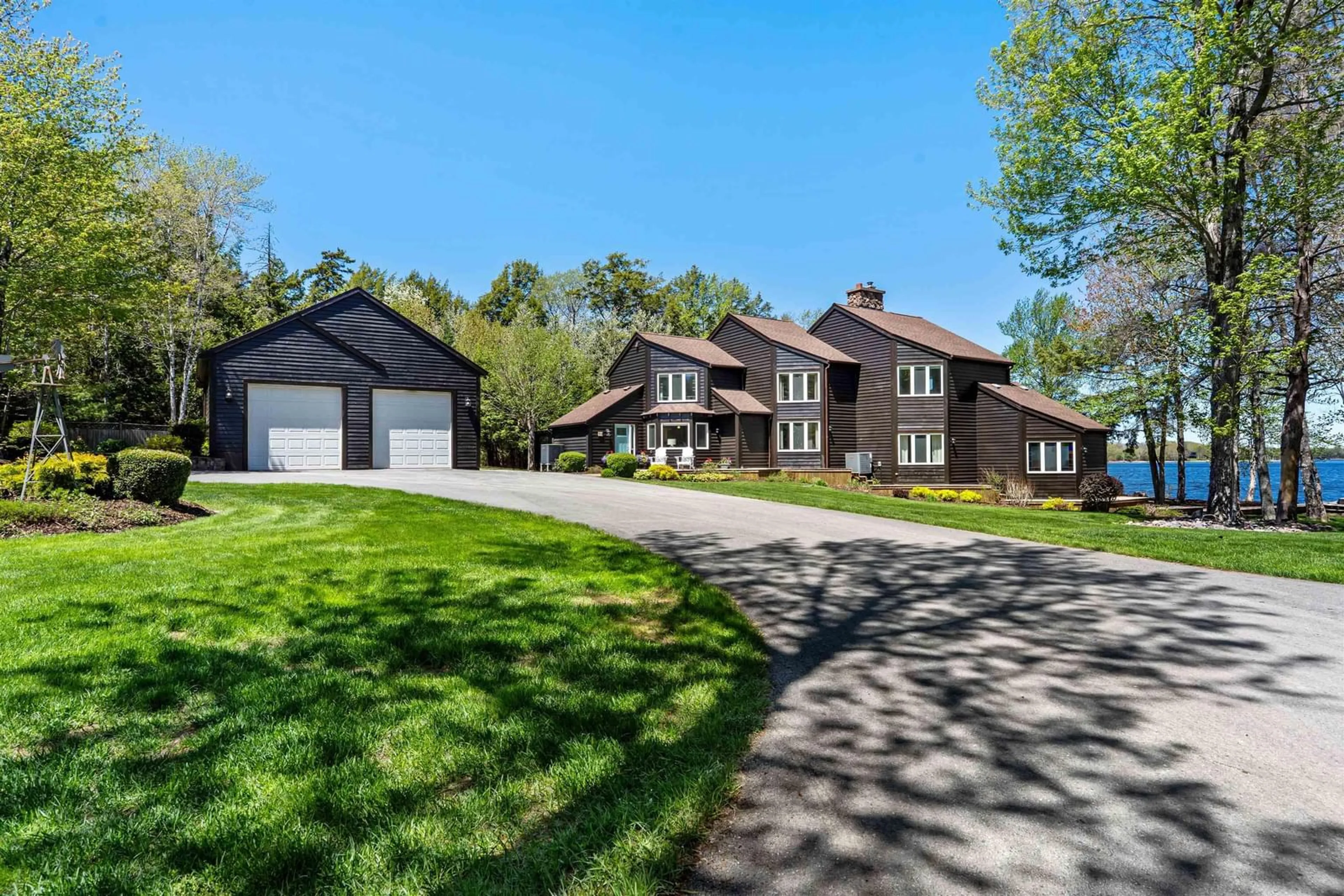 A pic from outside/outdoor area/front of a property/back of a property/a pic from drone, unknown for 59 Cochrane Point Rd, Enfield Nova Scotia B2T 1H1