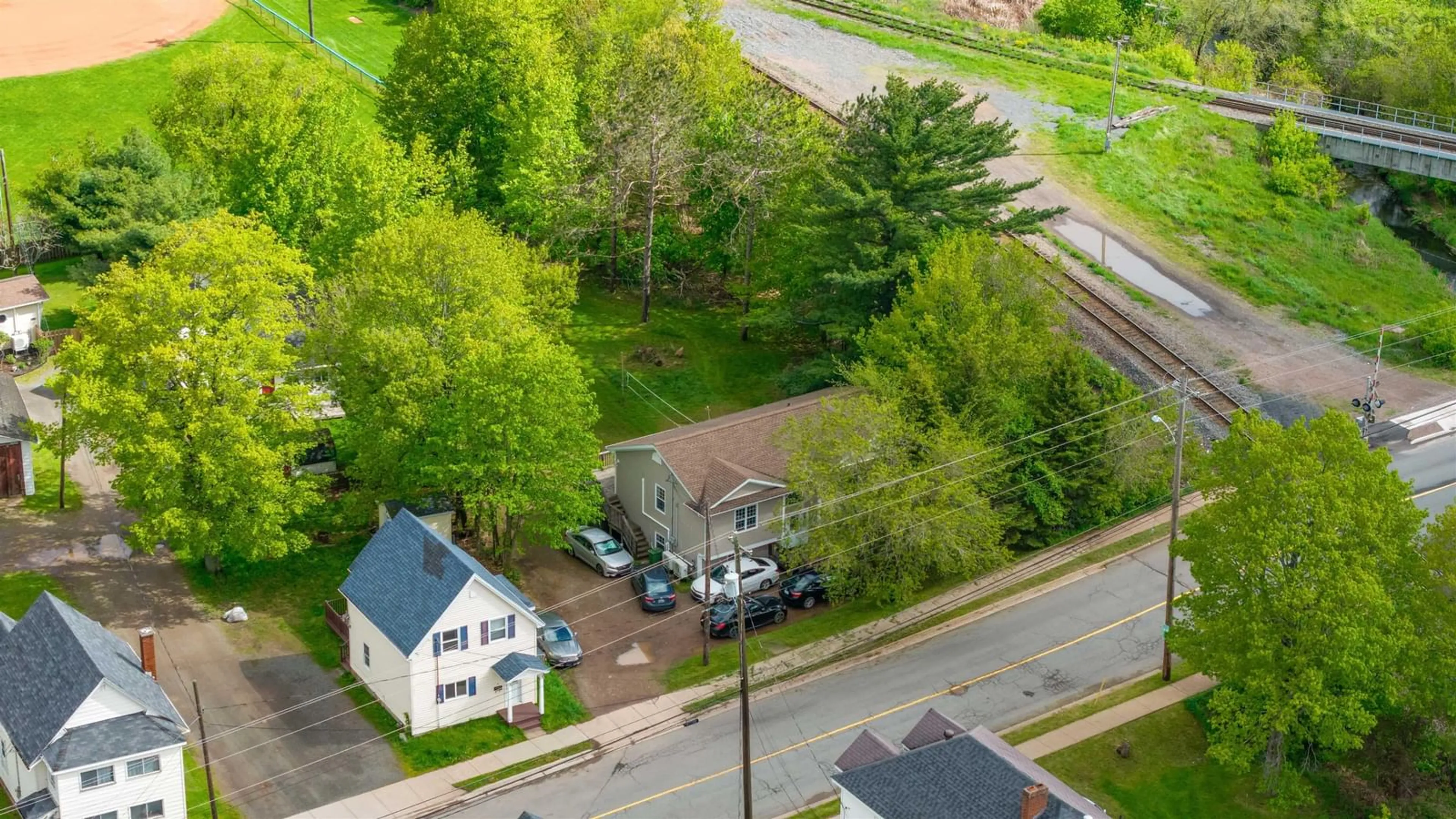 A pic from outside/outdoor area/front of a property/back of a property/a pic from drone, street for 295 Queen St, Truro Nova Scotia B2N 2C2