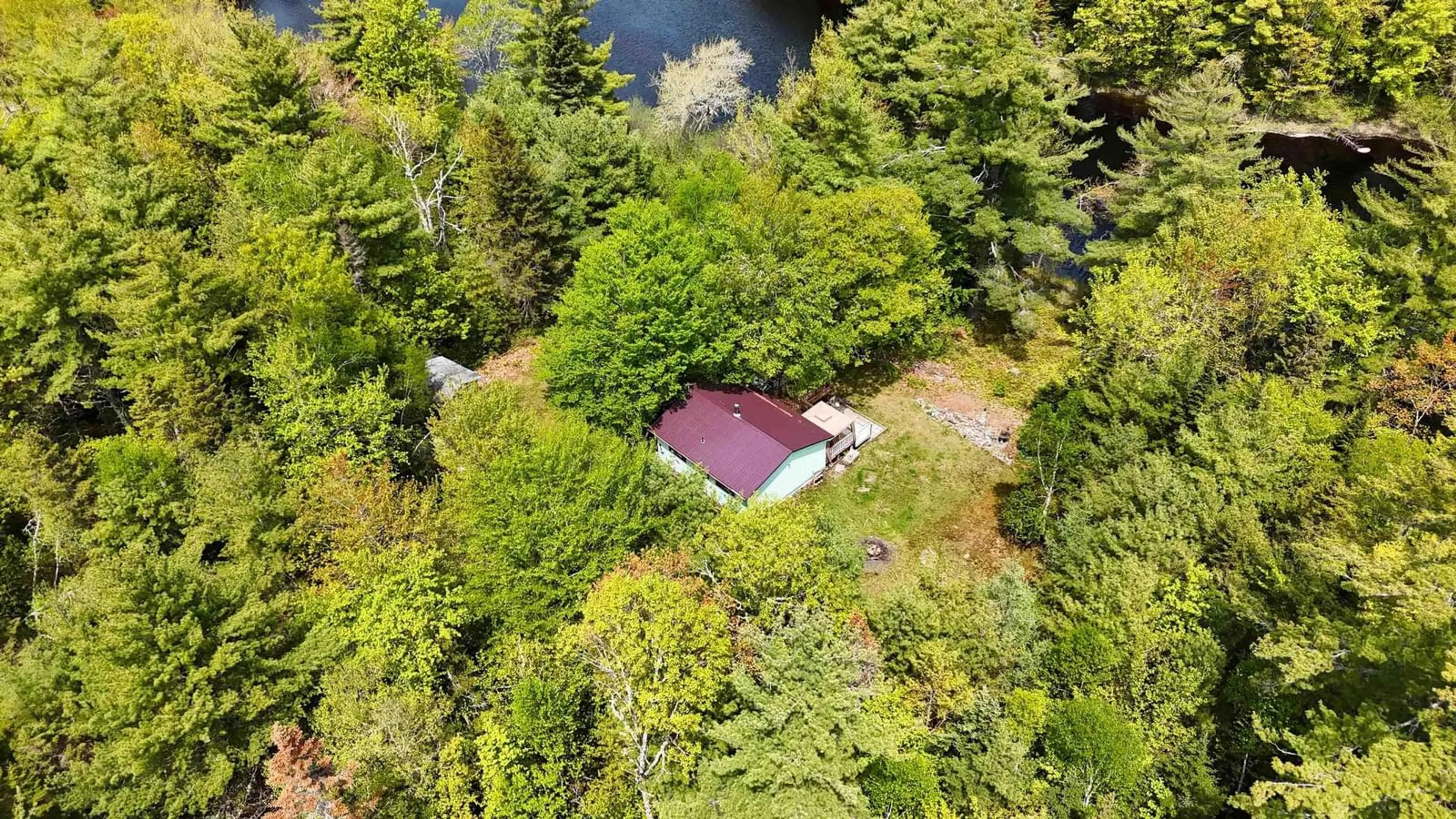 A pic from outside/outdoor area/front of a property/back of a property/a pic from drone, water/lake/river/ocean view for 288 Meaugher Rd, Harmony Nova Scotia B0T 1B0