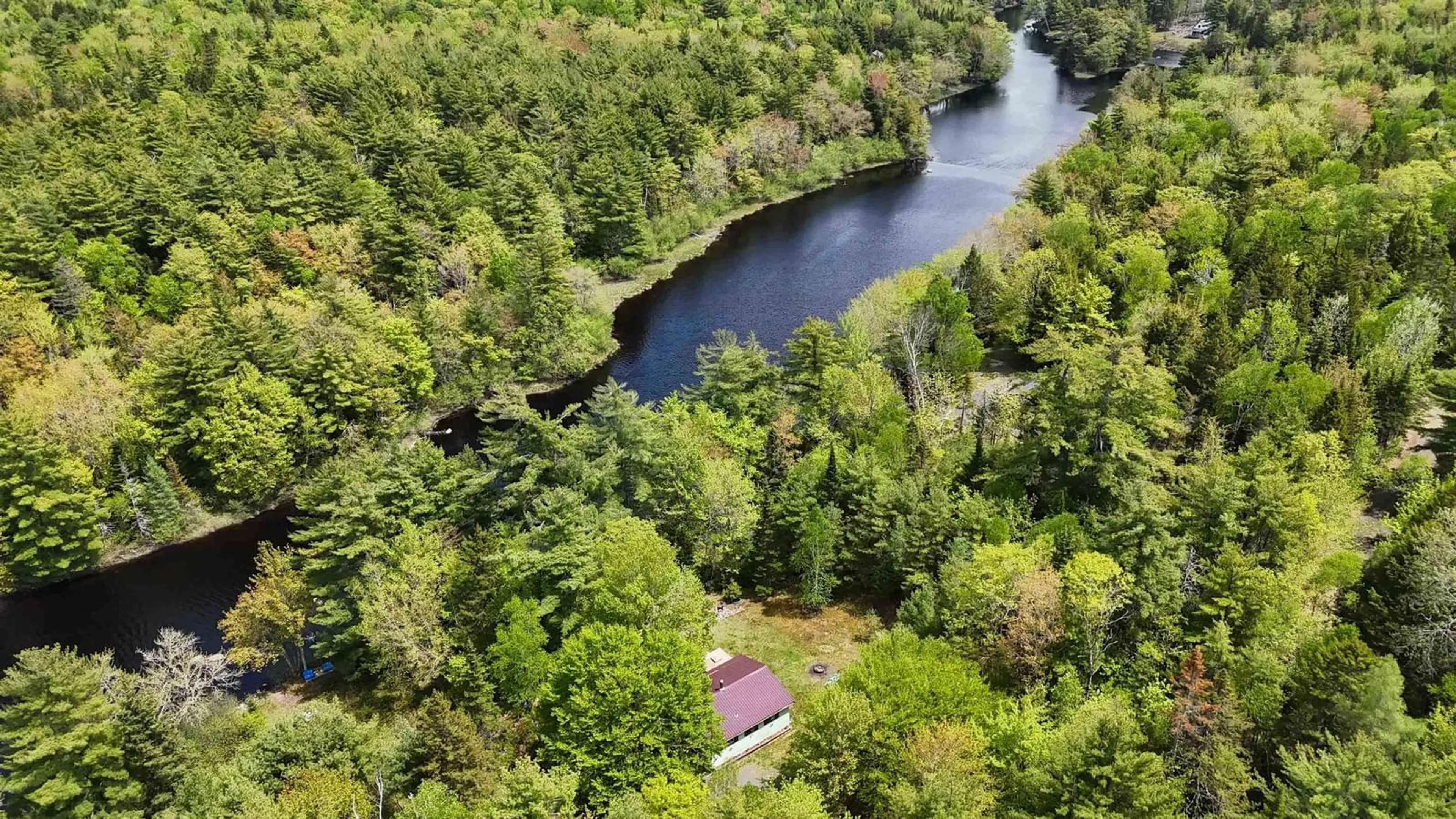 A pic from outside/outdoor area/front of a property/back of a property/a pic from drone, water/lake/river/ocean view for 288 Meaugher Rd, Harmony Nova Scotia B0T 1B0