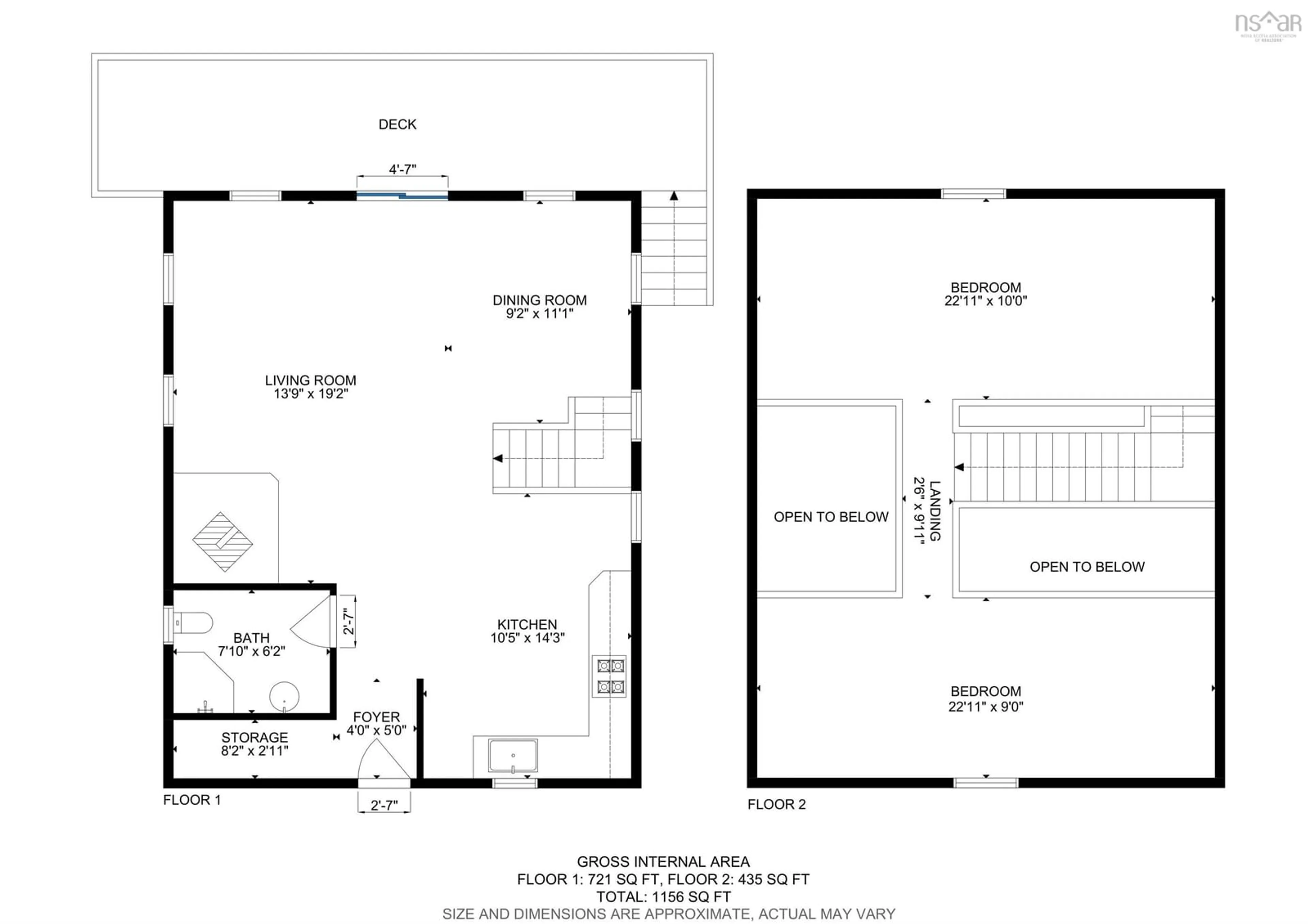 Floor plan for 2204 Highway 2 #1-2B, Economy Nova Scotia B0M 1B0