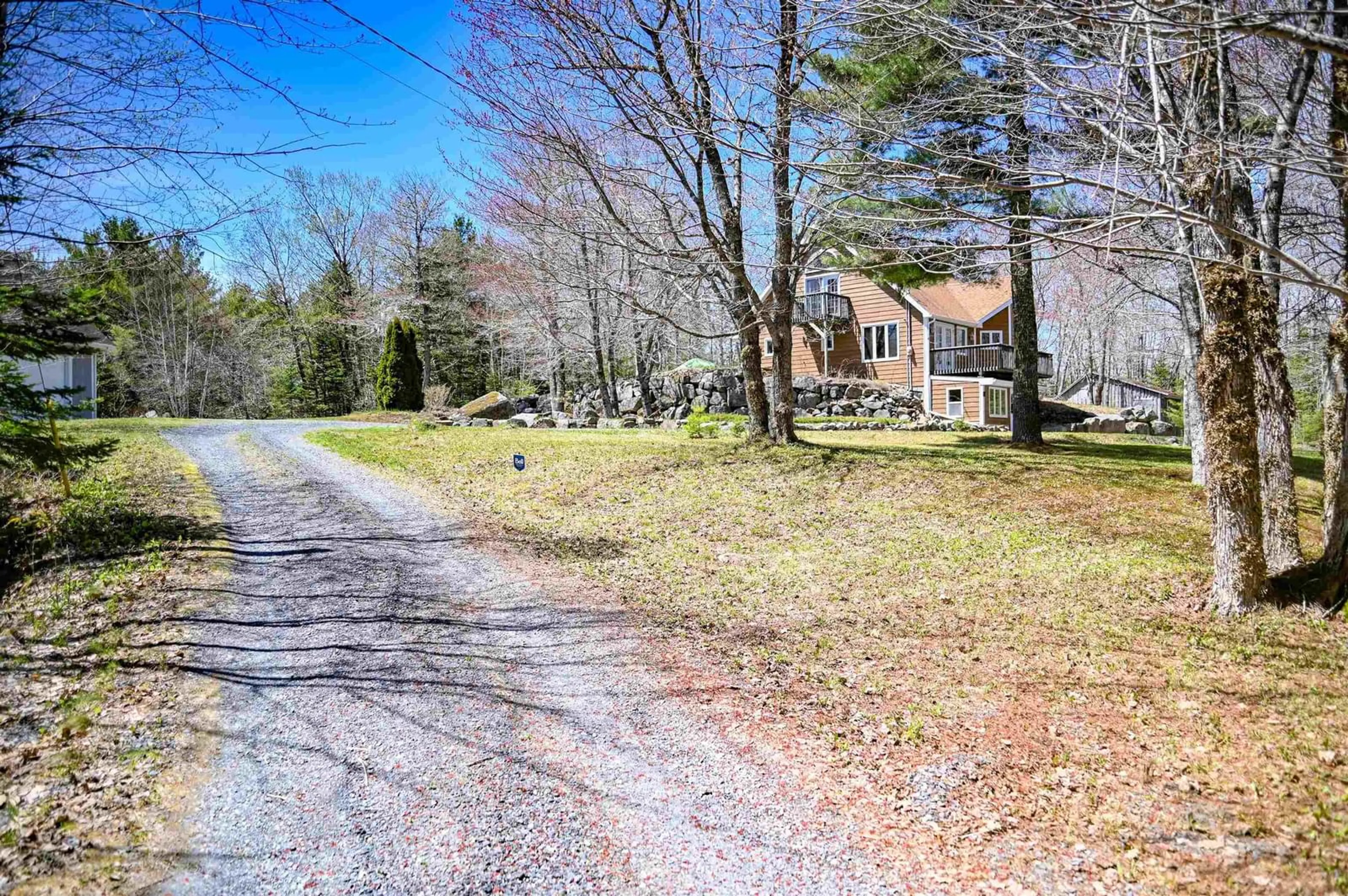 A pic from outside/outdoor area/front of a property/back of a property/a pic from drone, unknown for 285 Hwy 12, Blue Mountain Nova Scotia B0J 2M0