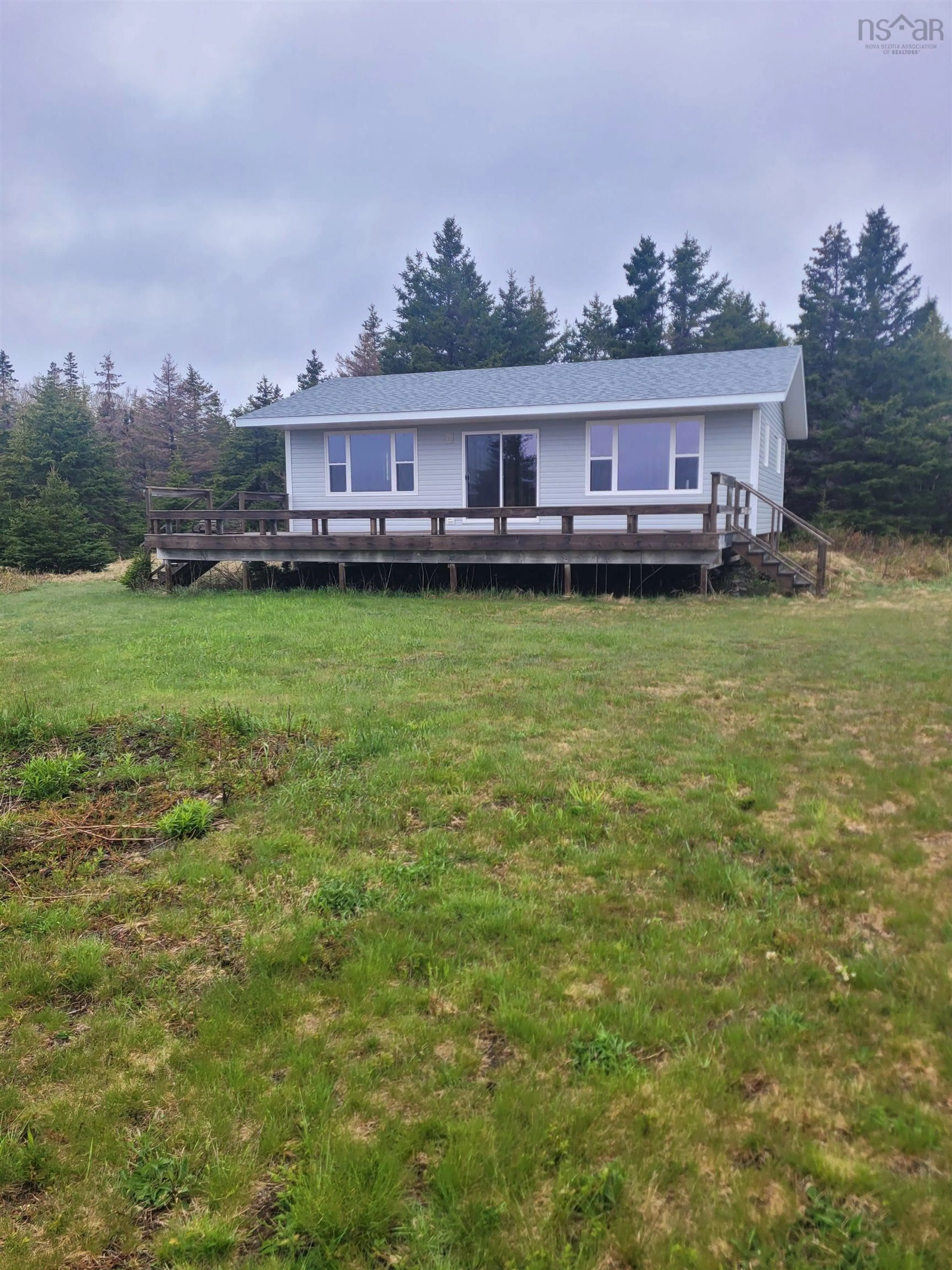 A pic from outside/outdoor area/front of a property/back of a property/a pic from drone, unknown for No # Highway 255 Hwy, Homeville Nova Scotia B1B 1R4