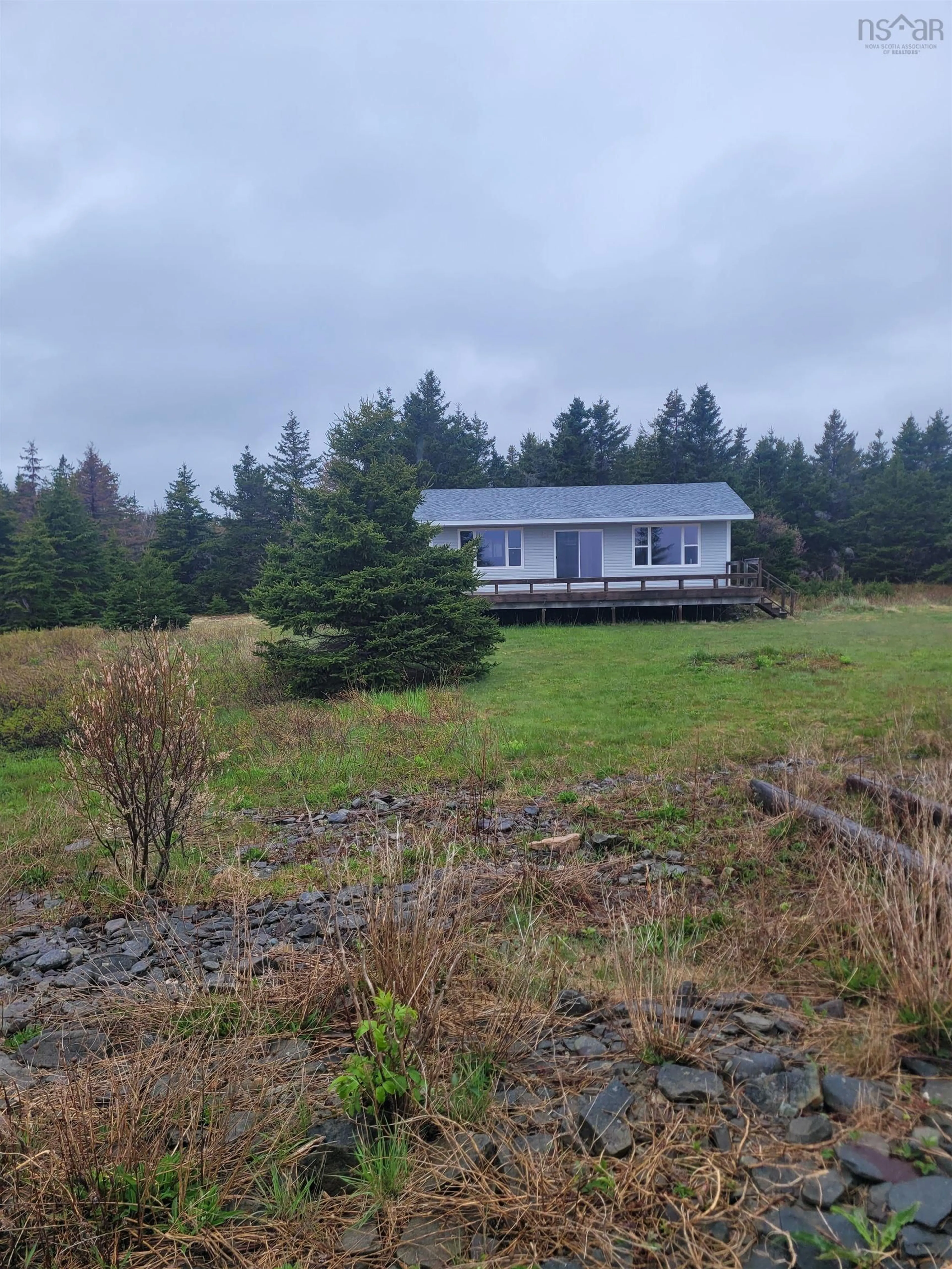 A pic from outside/outdoor area/front of a property/back of a property/a pic from drone, unknown for No # Highway 255 Hwy, Homeville Nova Scotia B1B 1R4