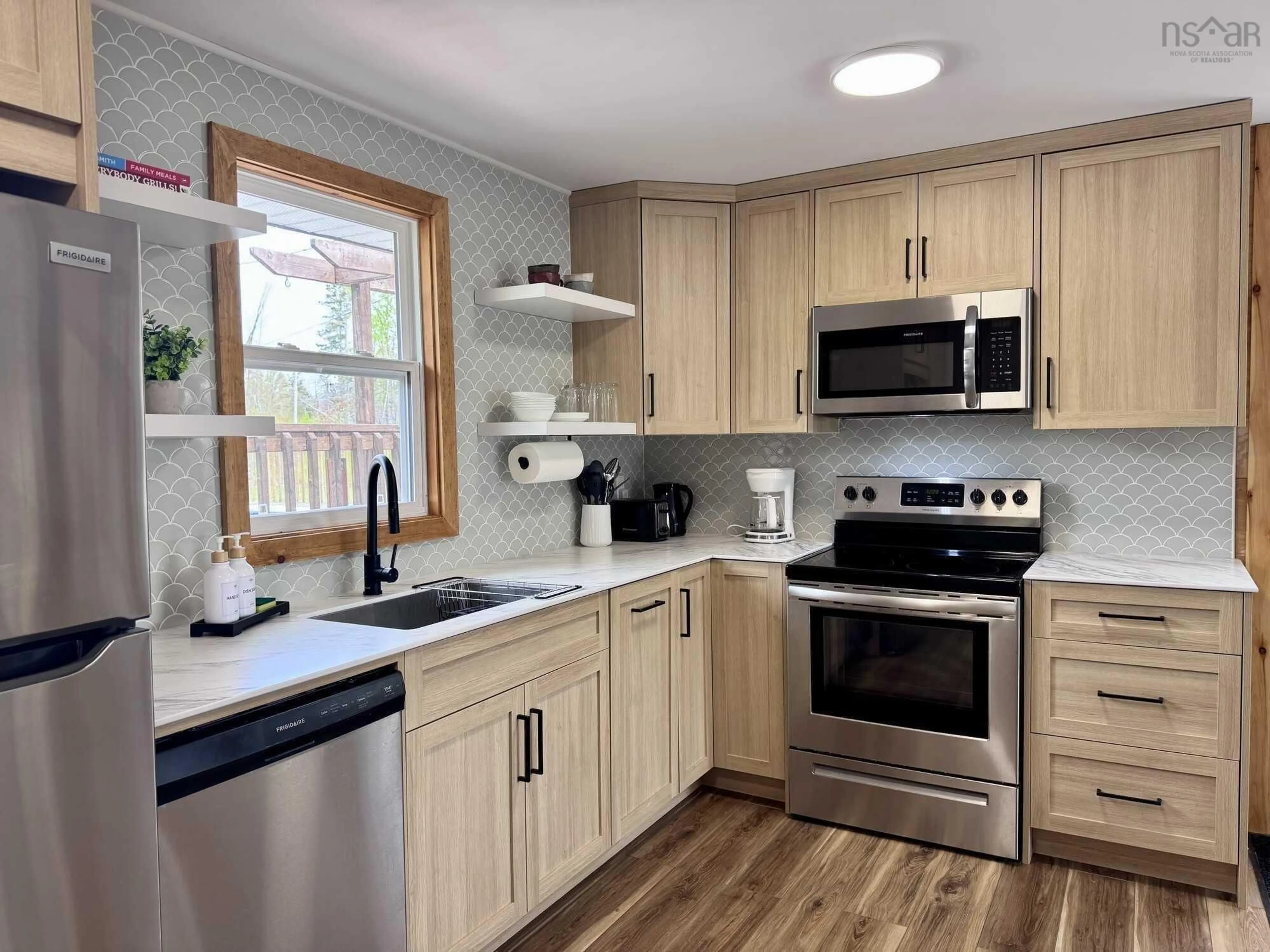 Open concept kitchen, unknown for 1156 Tattrie Settlement Rd, French River Nova Scotia B0K 1V0