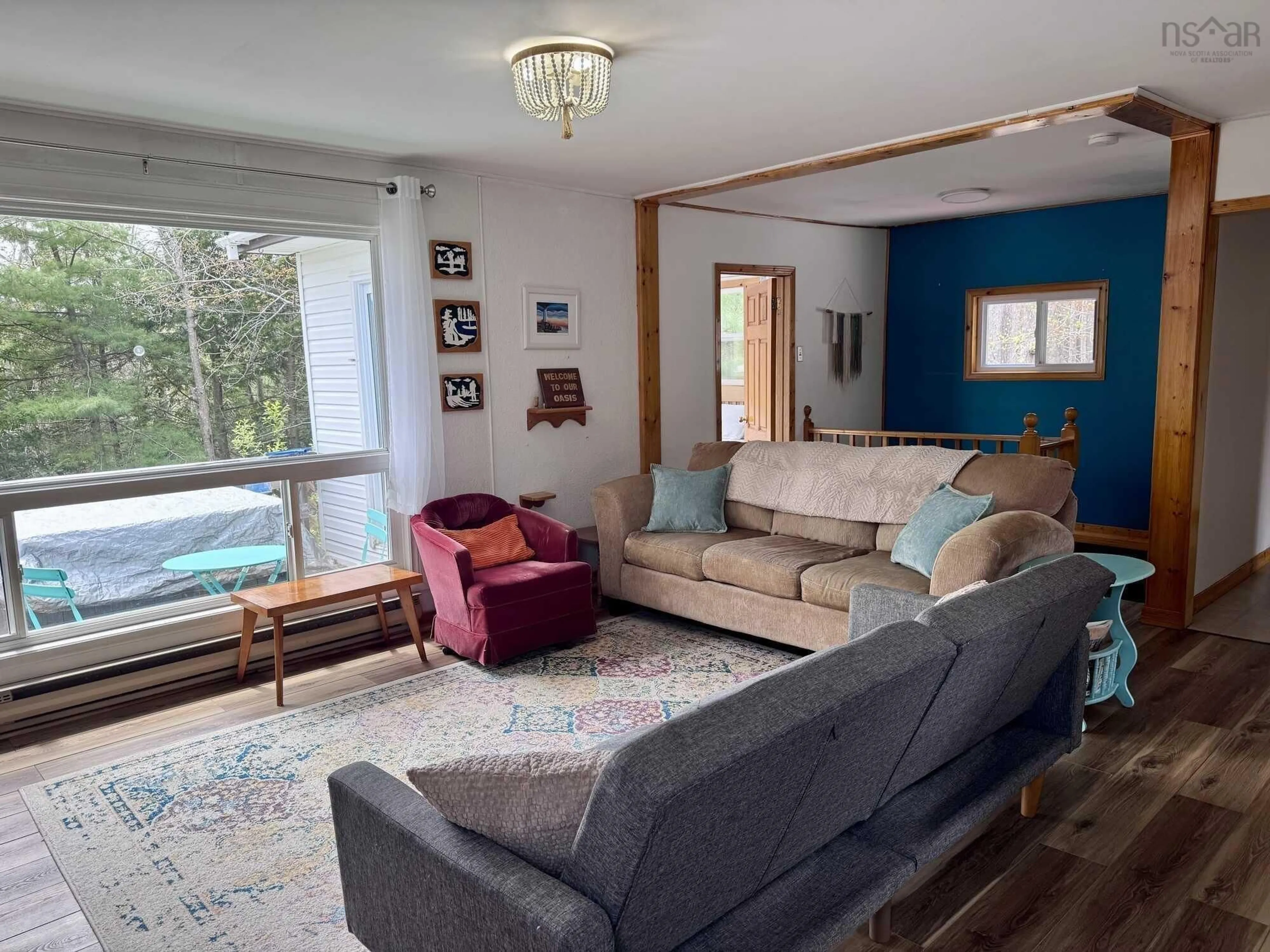 Living room with furniture, unknown for 1156 Tattrie Settlement Rd, French River Nova Scotia B0K 1V0