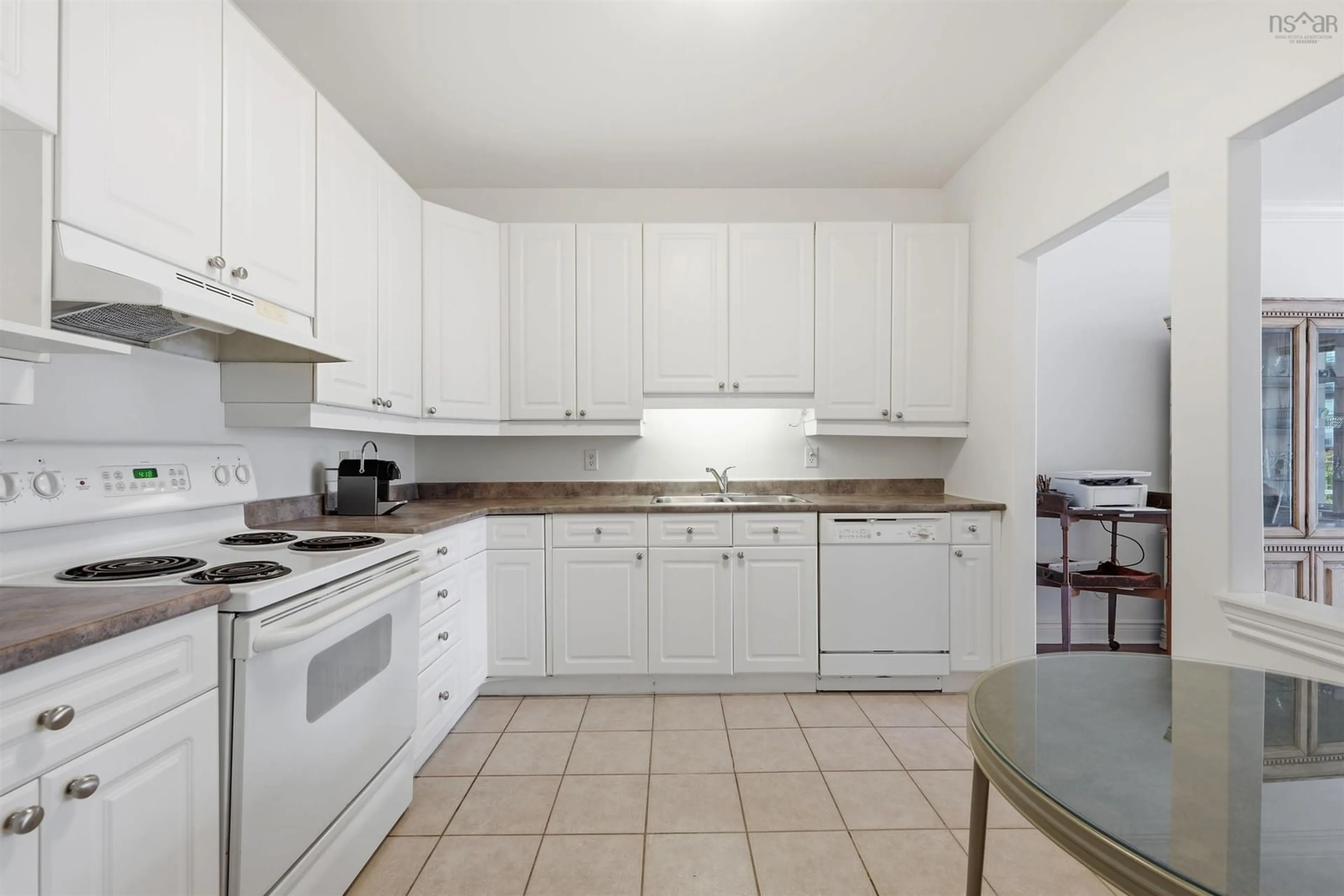 Standard kitchen, ceramic/tile floor for 53 Bedros Lane #202, Bedford Nova Scotia B3M 4X4