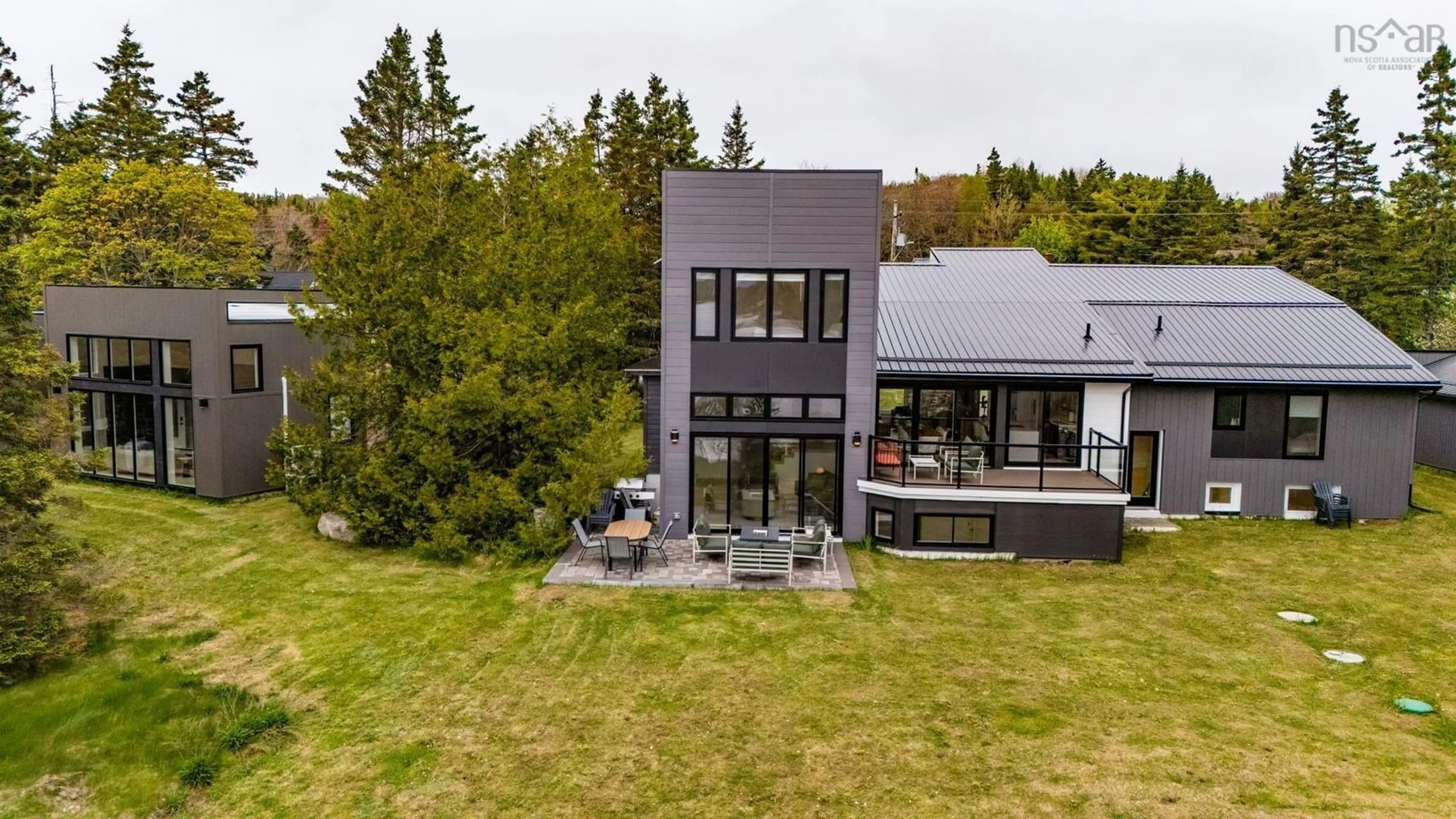 A pic from outside/outdoor area/front of a property/back of a property/a pic from drone, unknown for 3432/3434 Prospect Rd, Whites Lake Nova Scotia B3T 1Z3