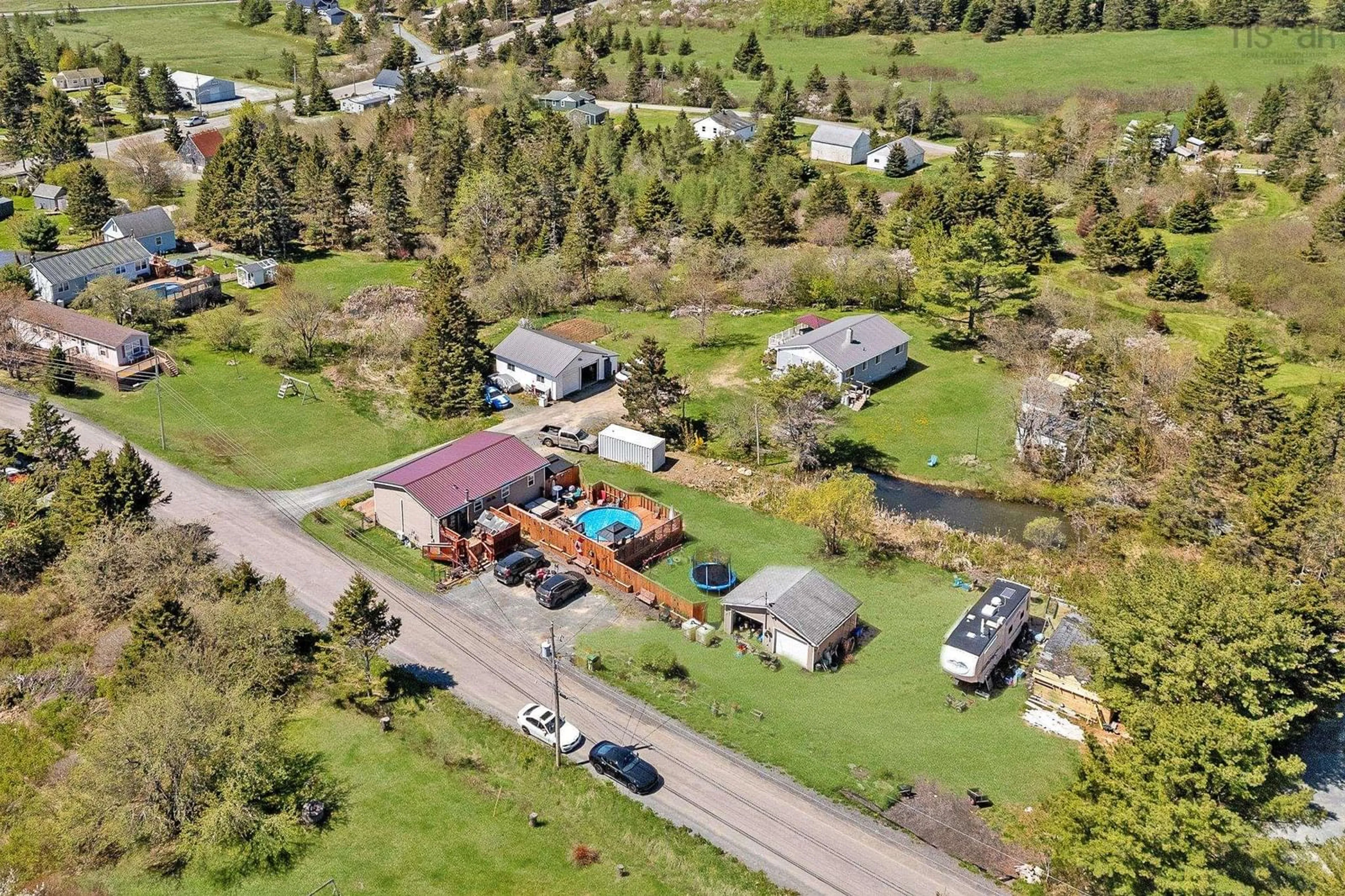 A pic from outside/outdoor area/front of a property/back of a property/a pic from drone, street for 31 Tower Rd, Head Of Chezzetcook Nova Scotia B0J 1N0