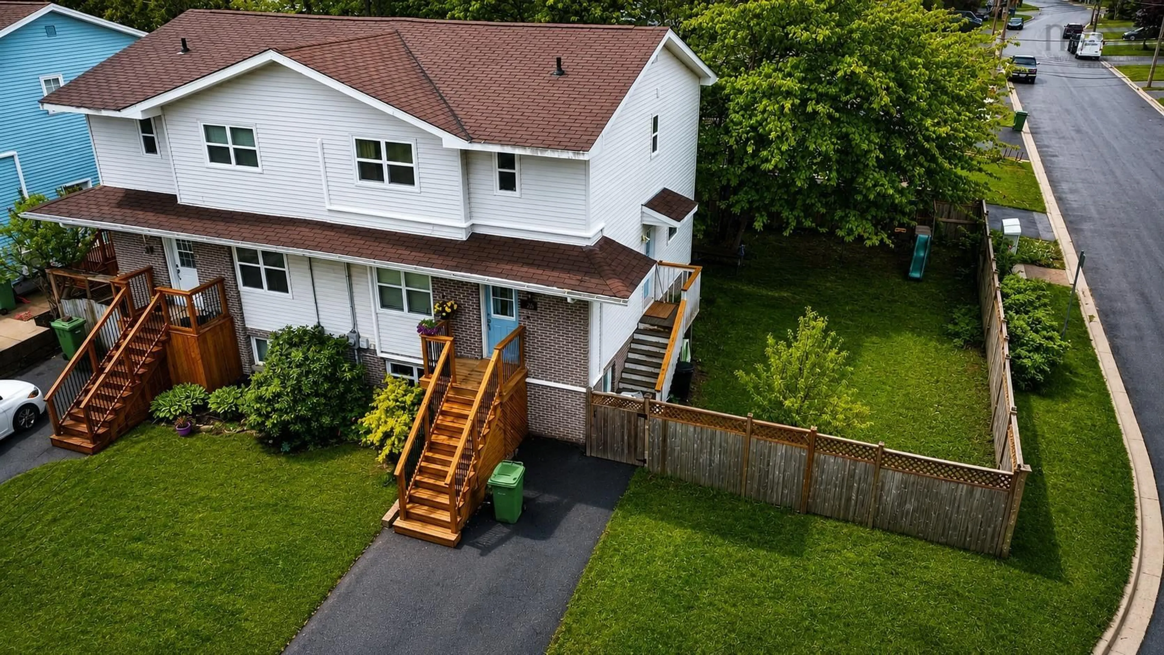 A pic from outside/outdoor area/front of a property/back of a property/a pic from drone, street for 26 Colonna Pl, Dartmouth Nova Scotia B2X 3H6