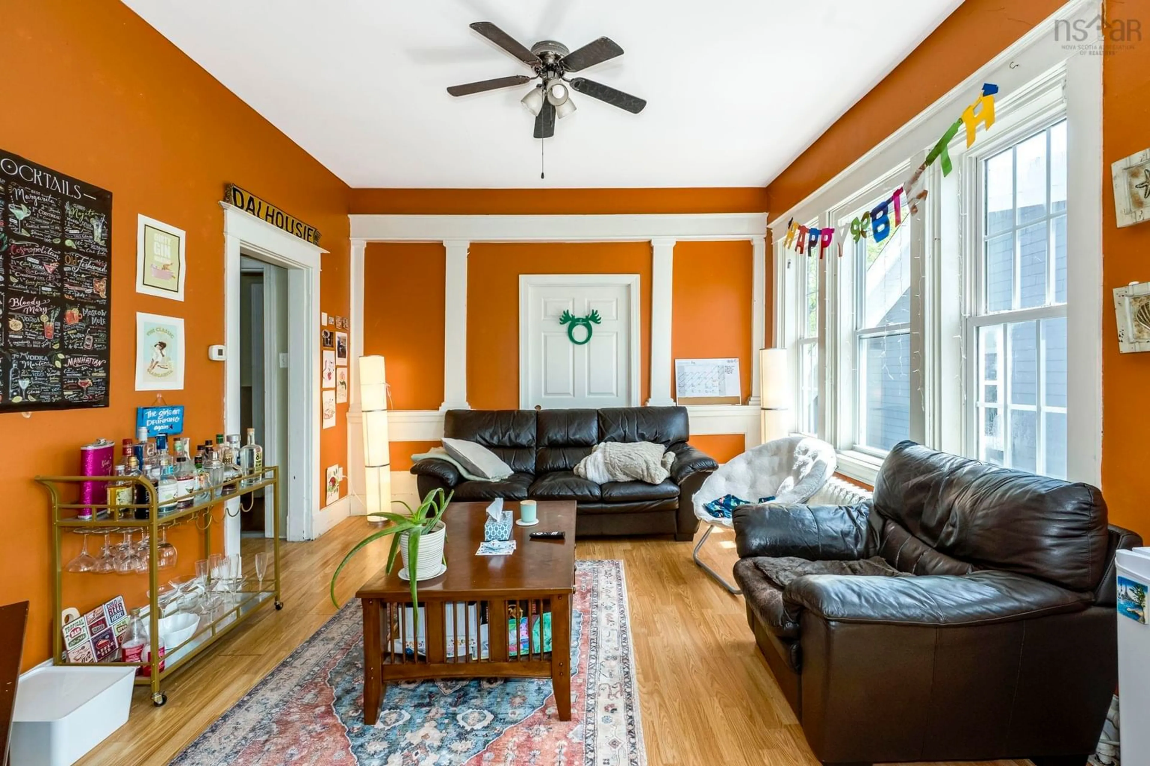 Living room with furniture, unknown for 1672/1676 Chestnut St, Halifax Nova Scotia B3H 3T4