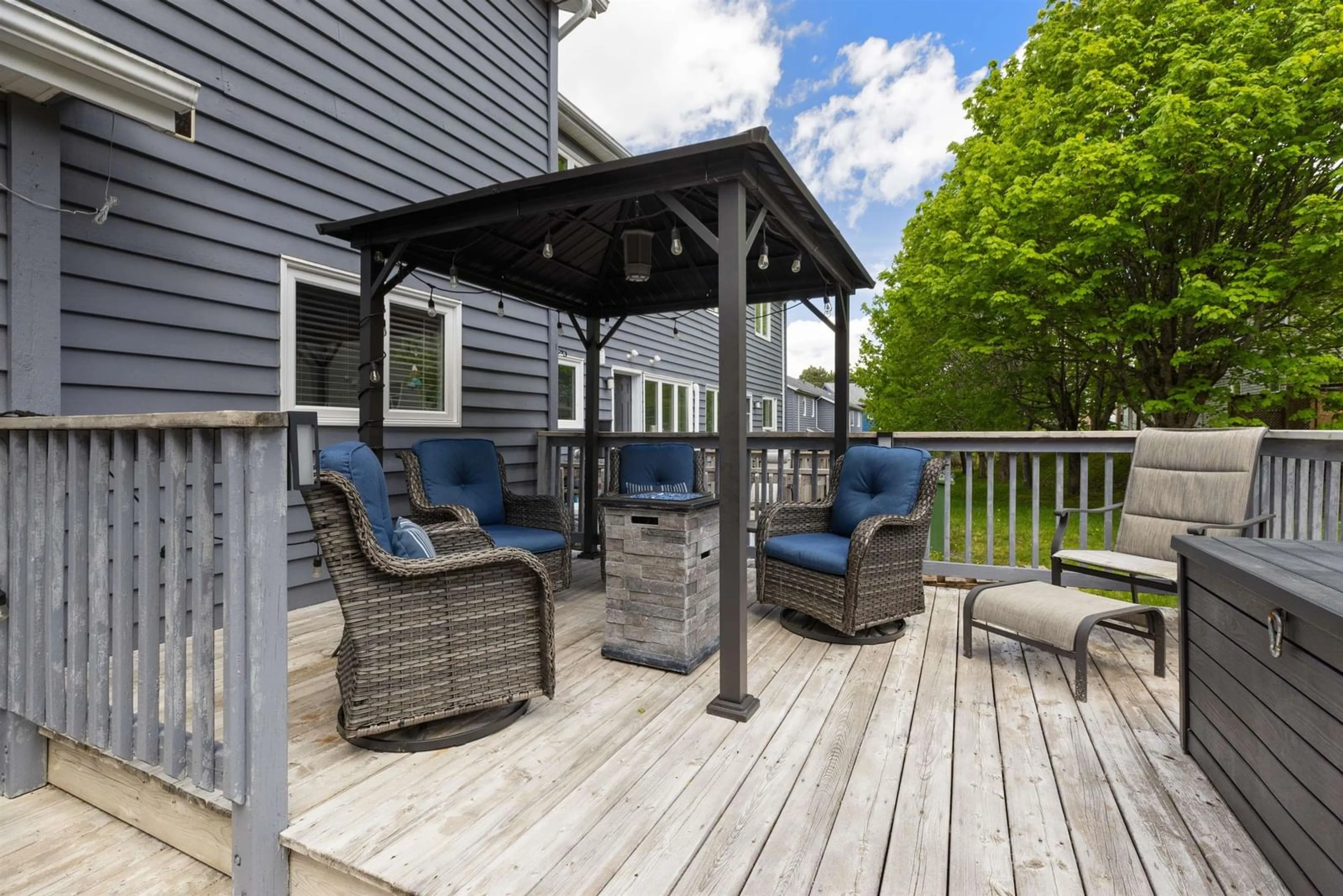 Patio, water/lake/river/ocean view for 74 Attenborough Crt, Halifax Nova Scotia B3M 4C2