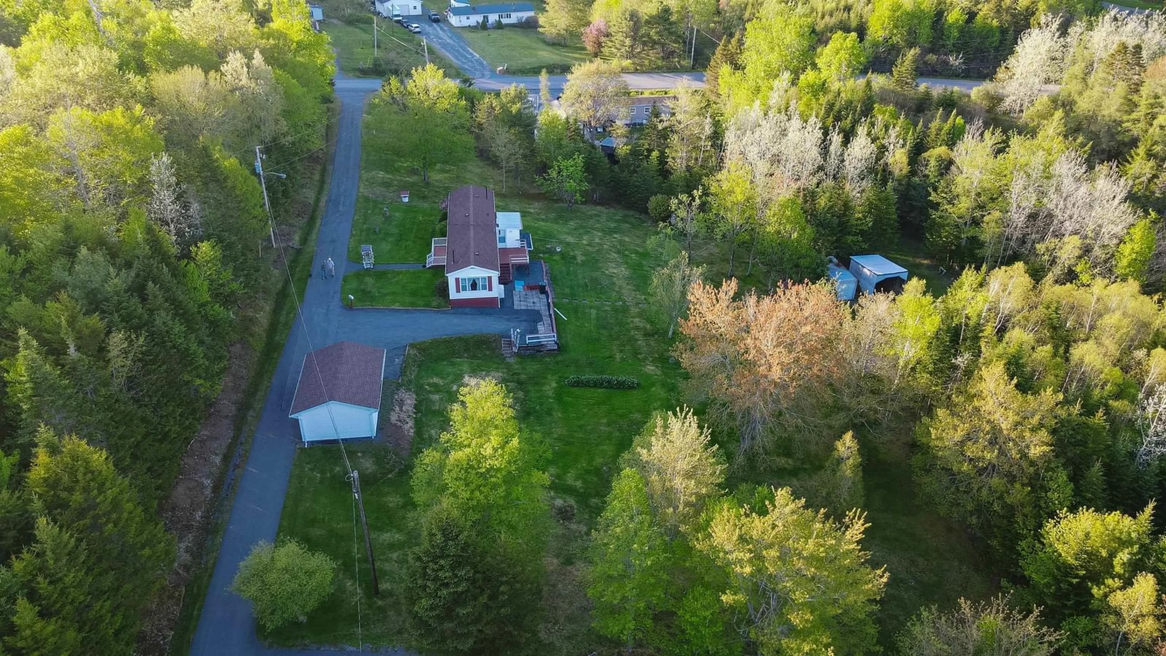 A pic from outside/outdoor area/front of a property/back of a property/a pic from drone, street for 209 South Uniacke Rd, Mount Uniacke Nova Scotia B0N 1Z0