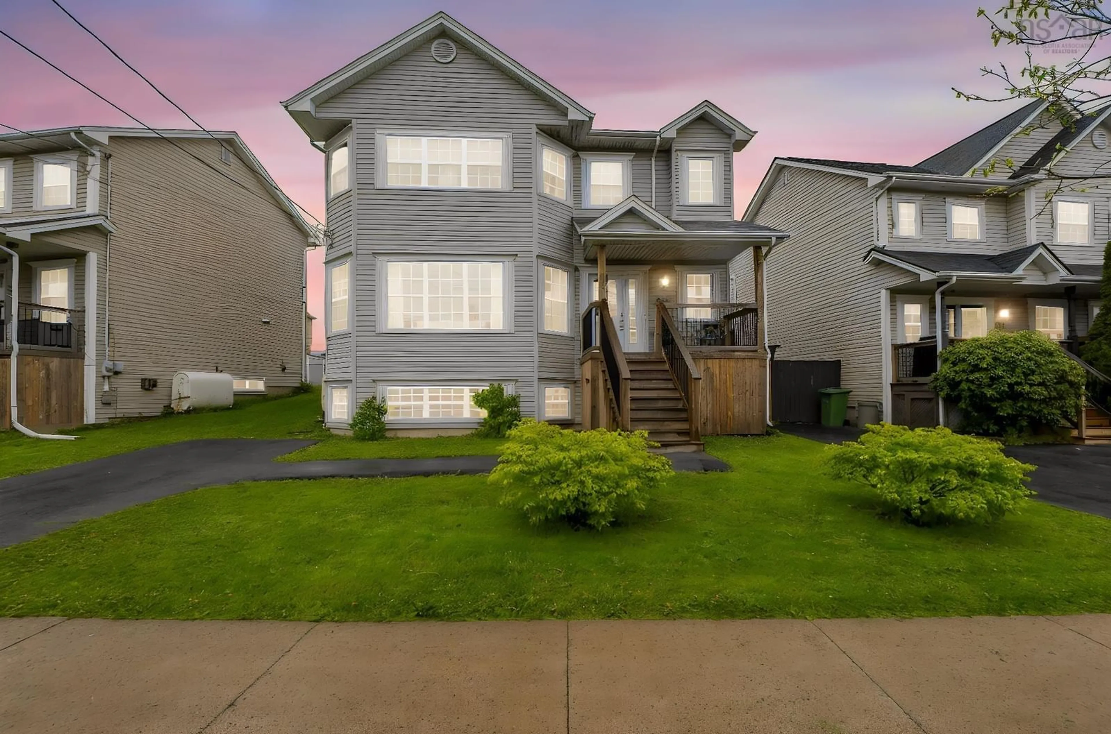 Home with vinyl exterior material, street for 243 States Lane, Beechville Nova Scotia B3T 2J3