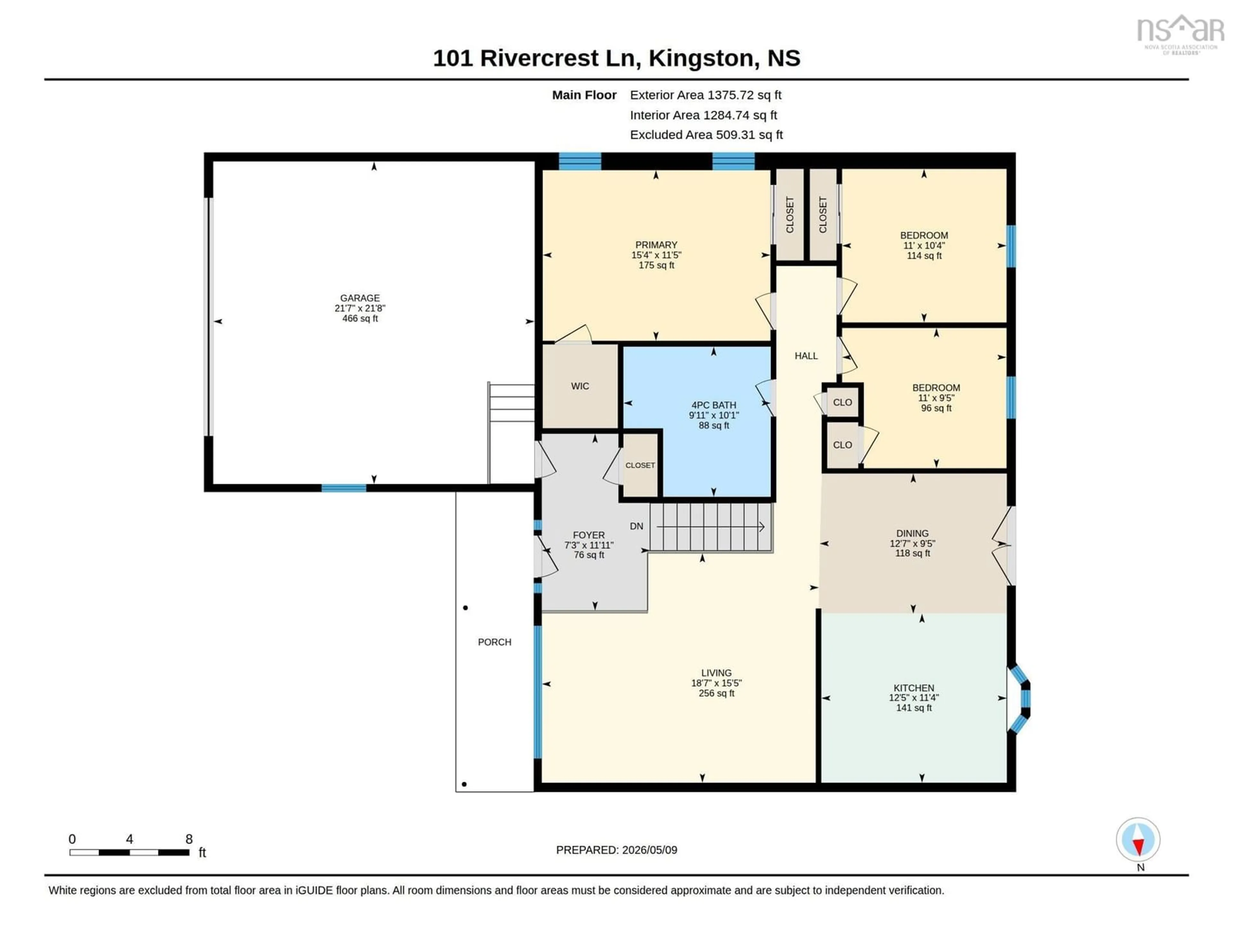 Floor plan for 101 Rivercrest Lane, Greenwood Nova Scotia B0P 1R0