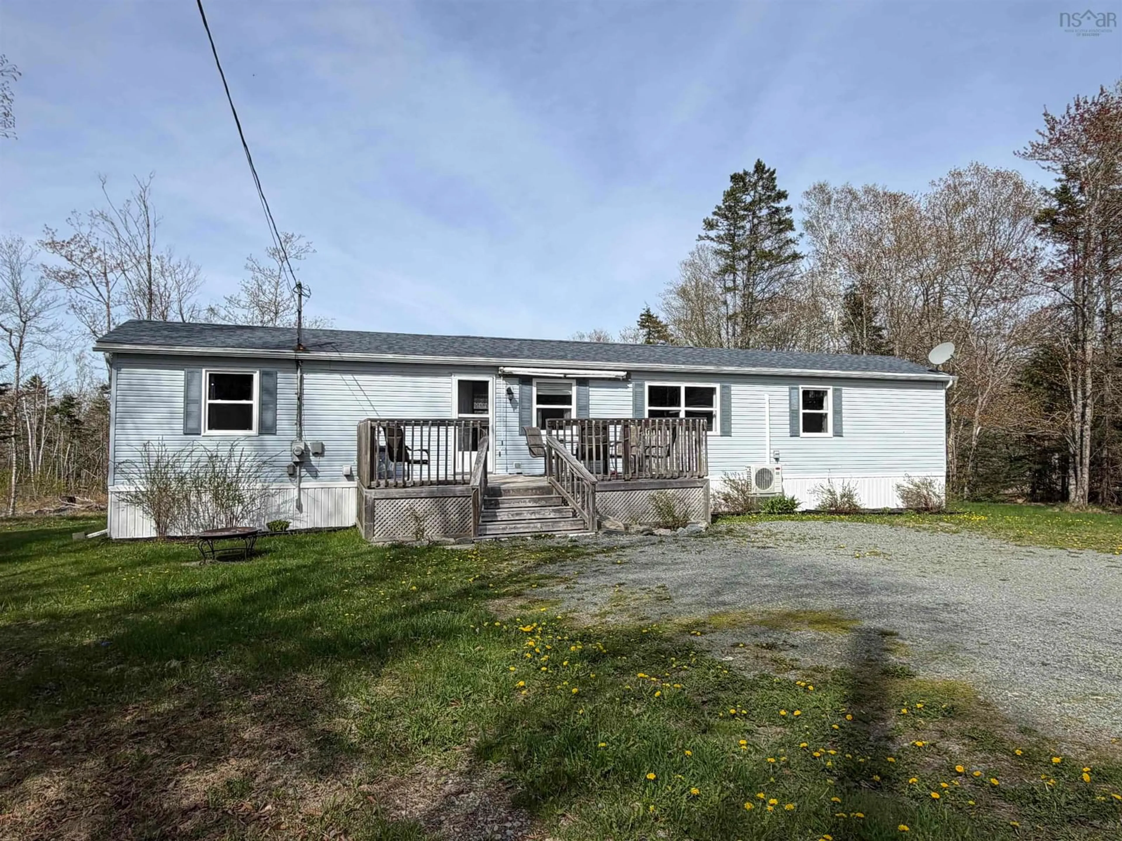 A pic from outside/outdoor area/front of a property/back of a property/a pic from drone, street for 198 Highway 224, Sheet Harbour Nova Scotia B0J 3B0
